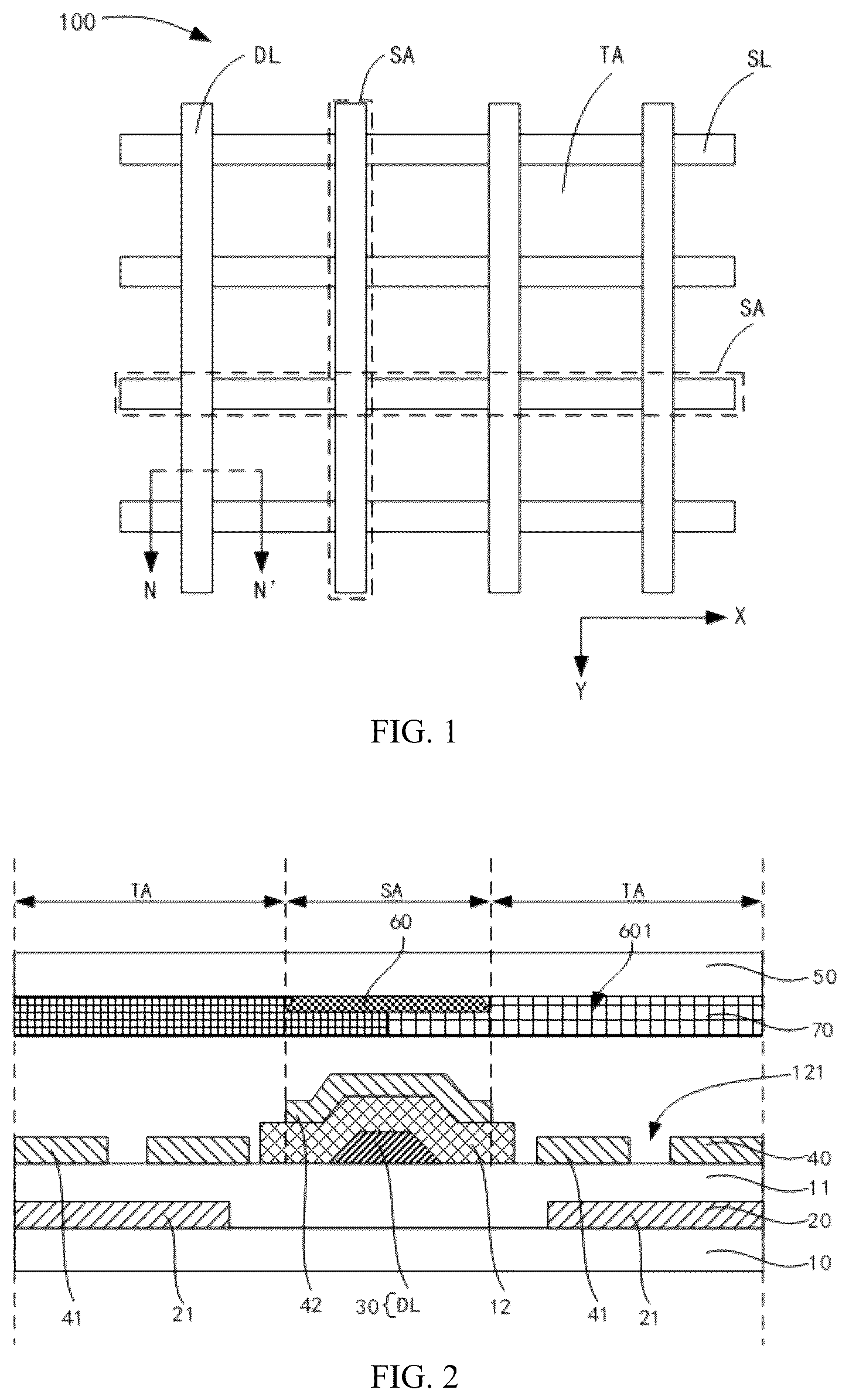 Patent US12386227 Figure 1 – Display panel and manufacturing method thereof, and electronic device