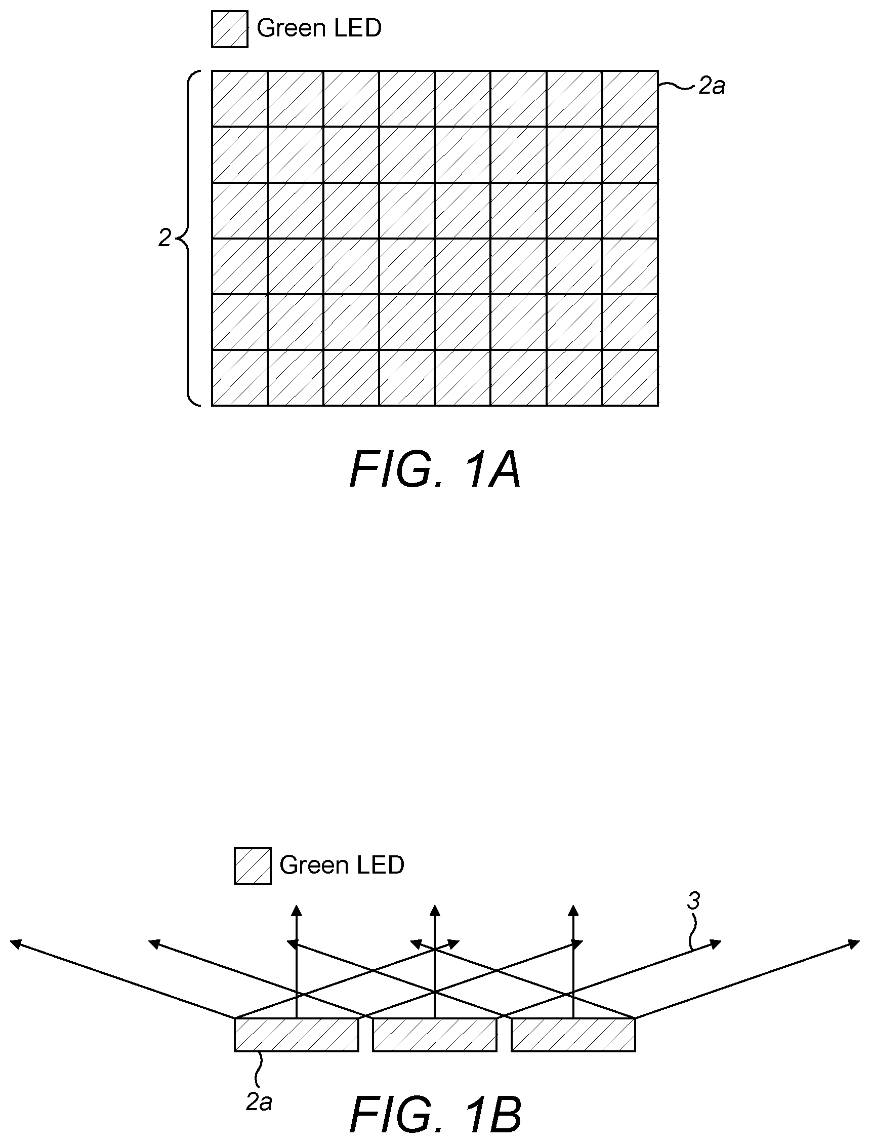 Patent US12386249 — LED illuminated projector — Figure 1