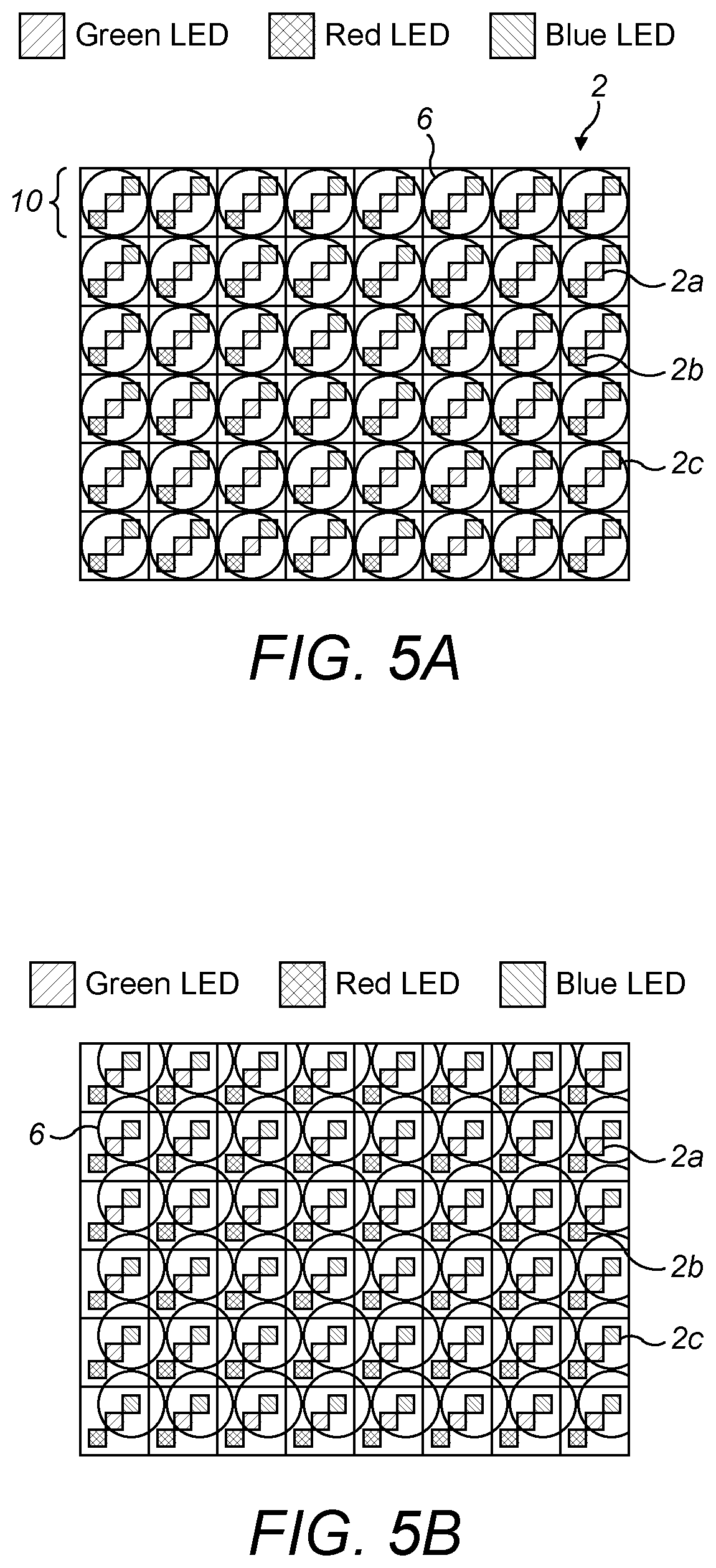 Patent US12386249 Figure 5 – LED illuminated projector