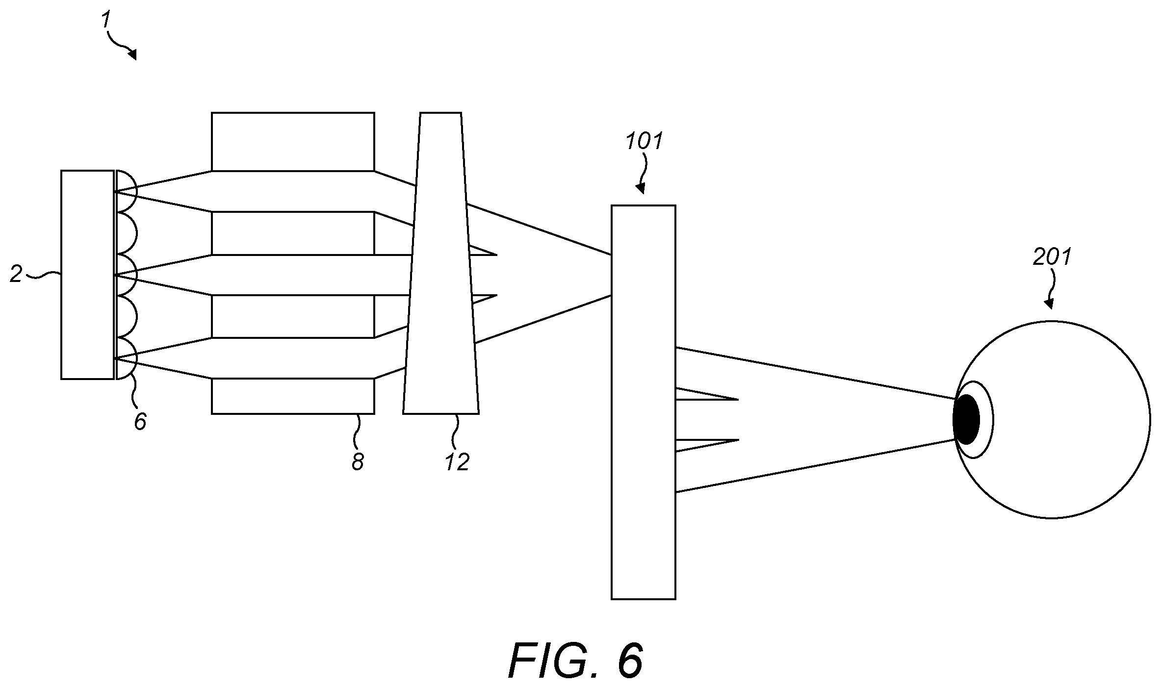 Patent US12386249 Figure 7 – LED illuminated projector