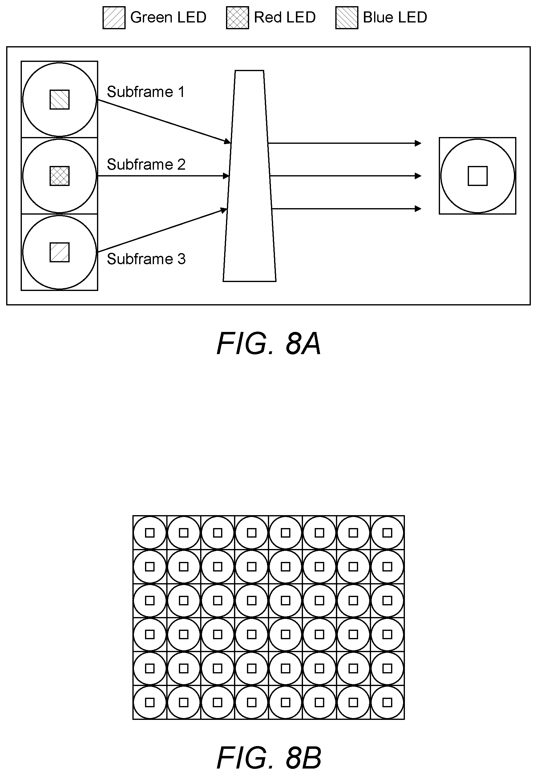 Patent US12386249 Figure 9 – LED illuminated projector