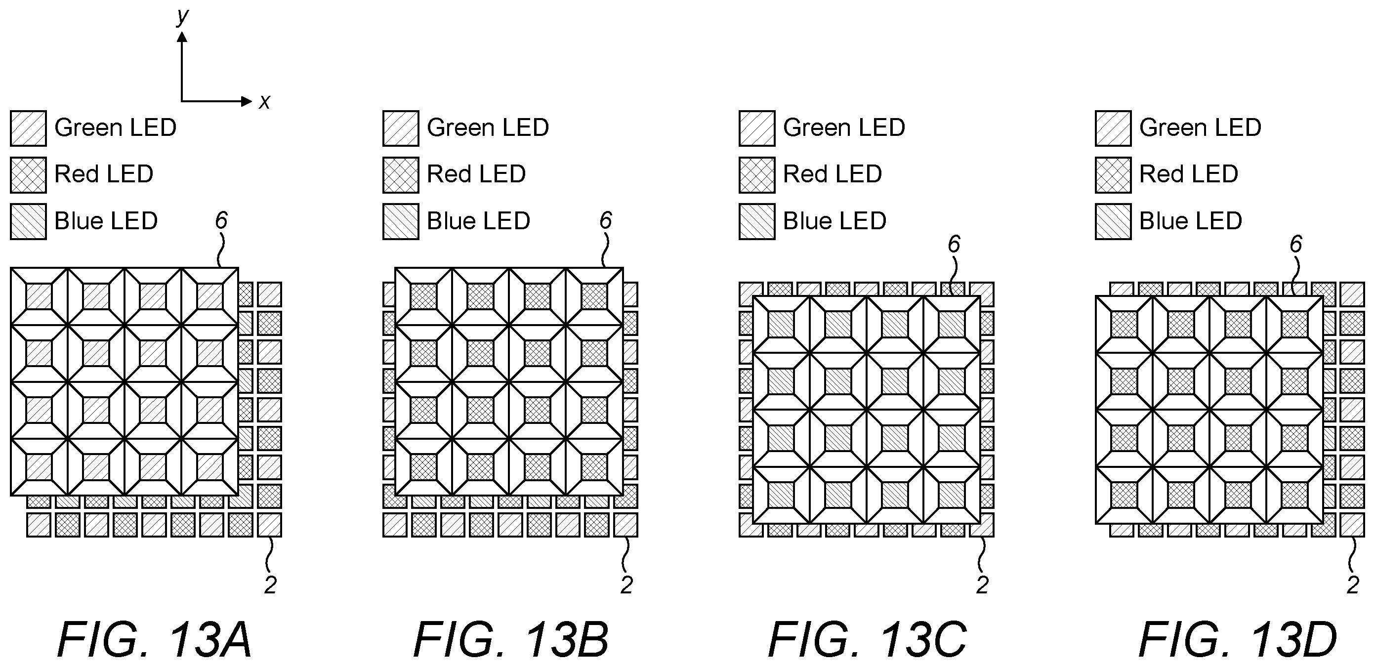 Patent US12386249 Figure 14 – LED illuminated projector