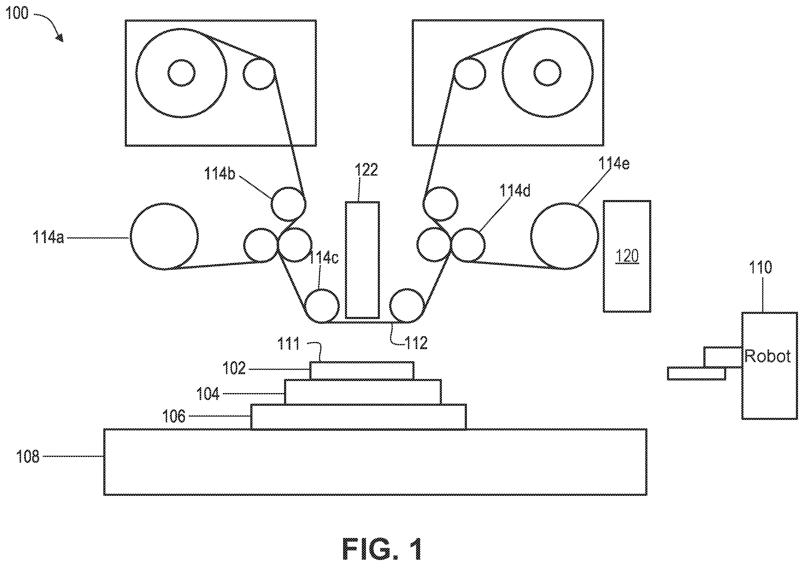 Patent US12386255 Figure 1 – Eyepiece assembly adhesion using a zero residual layer region