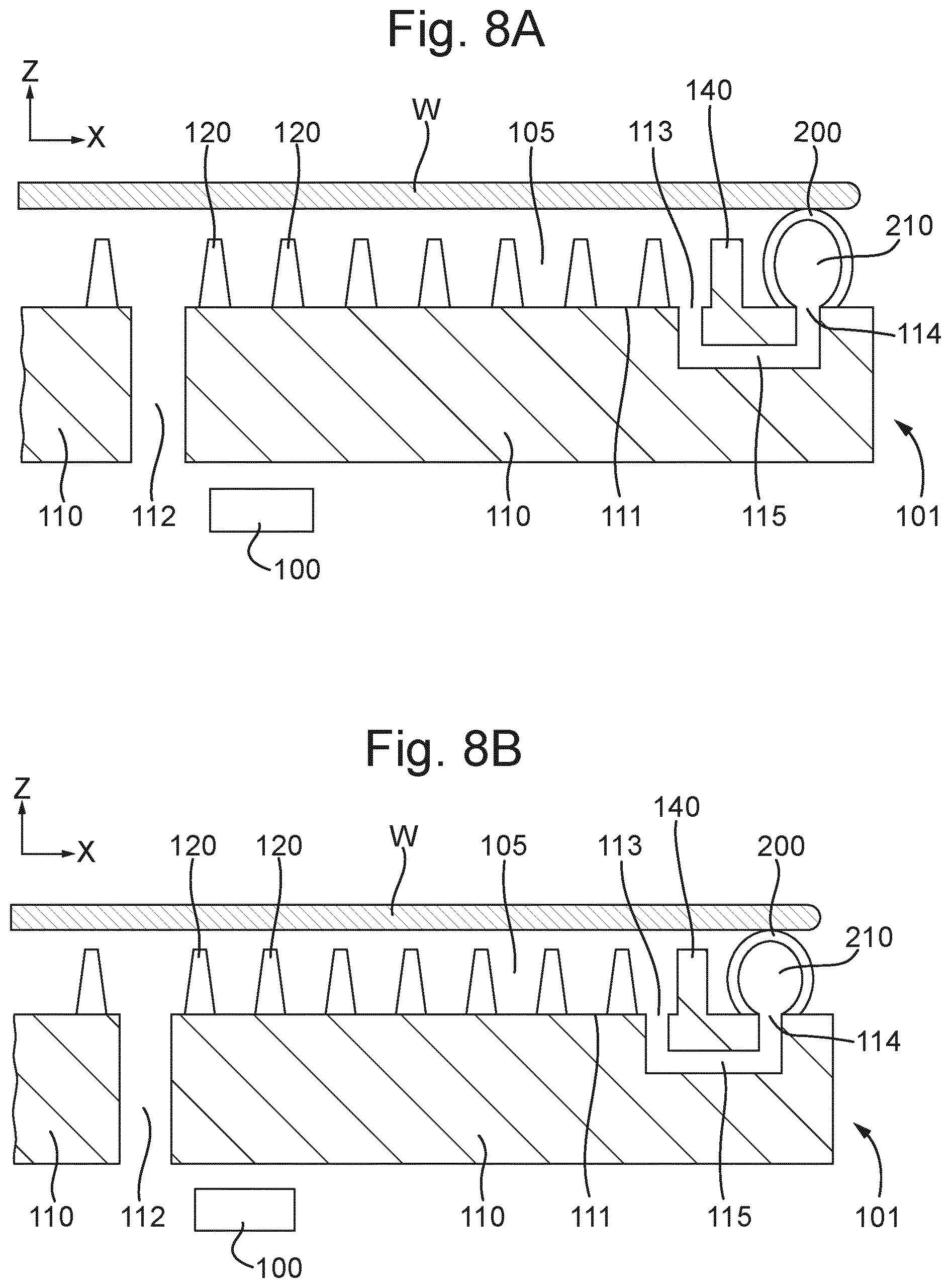 Patent US12386273 Figure 6 – Substrate holder, lithographic apparatus and method