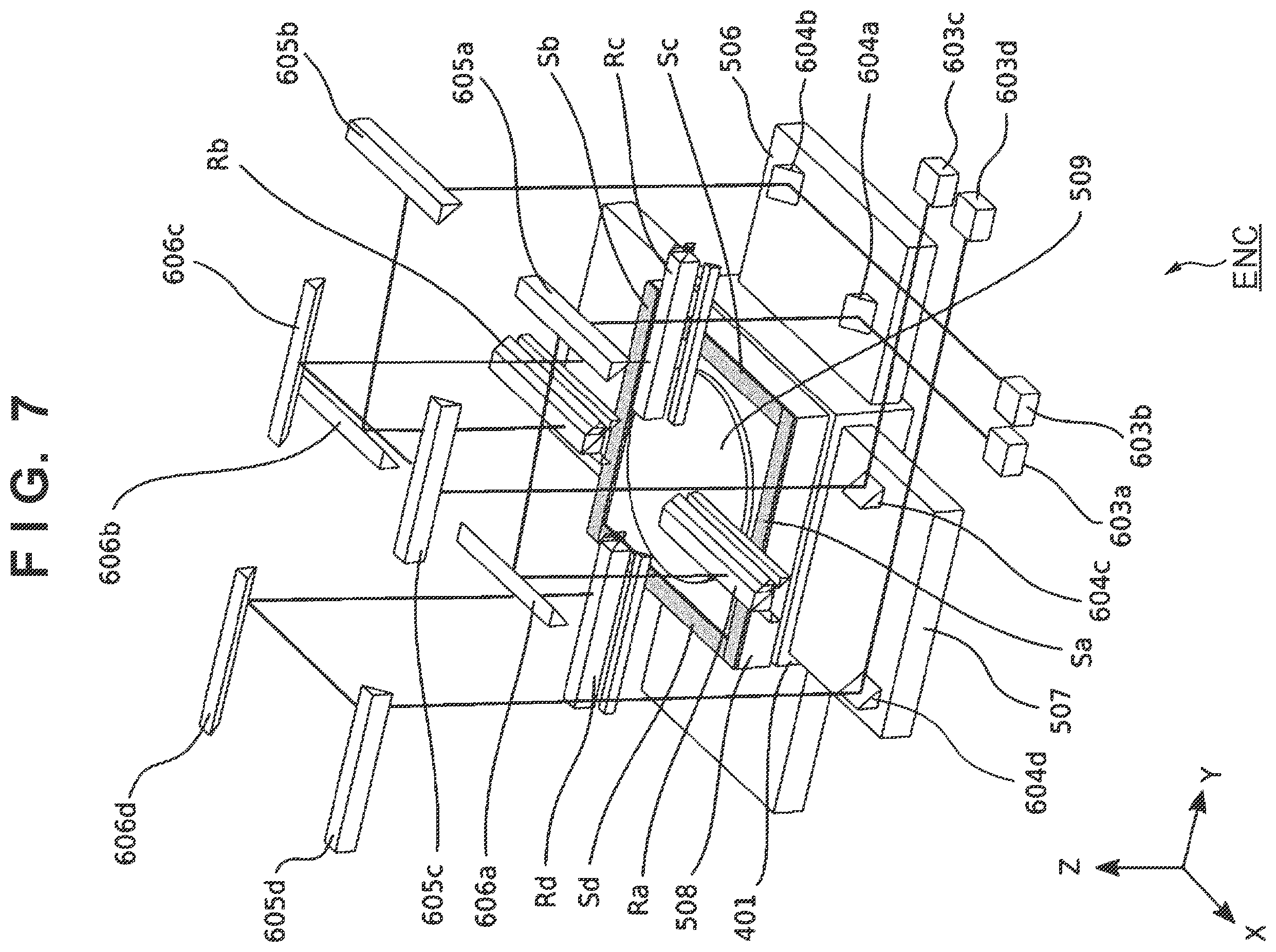 Patent US12386274 Figure 7 – Stage device, lithography apparatus, and article manufacturing method