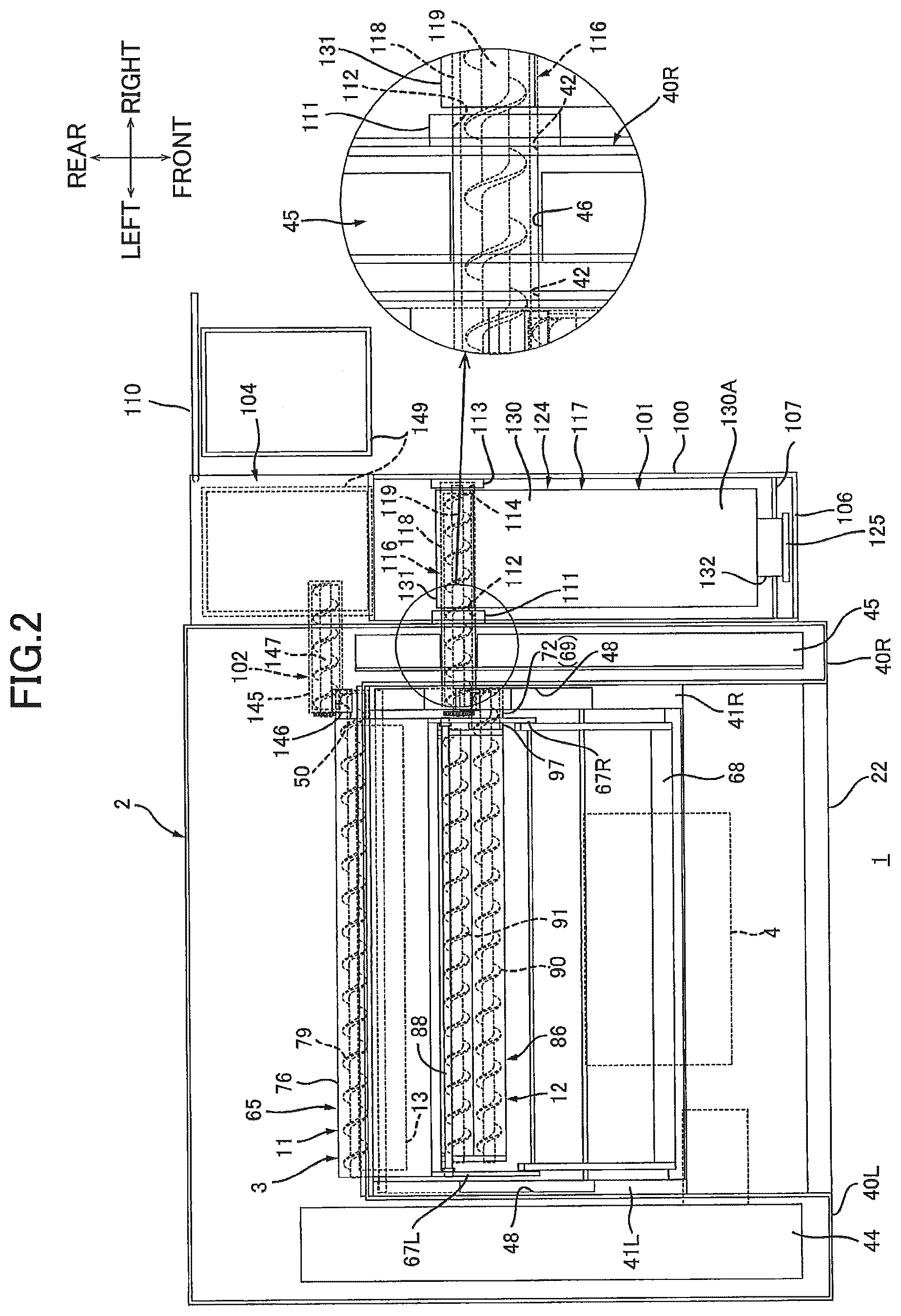 Patent US12386285 Figure 2 – Image forming apparatus capable of facilitating toner replenishment to toner supply unit