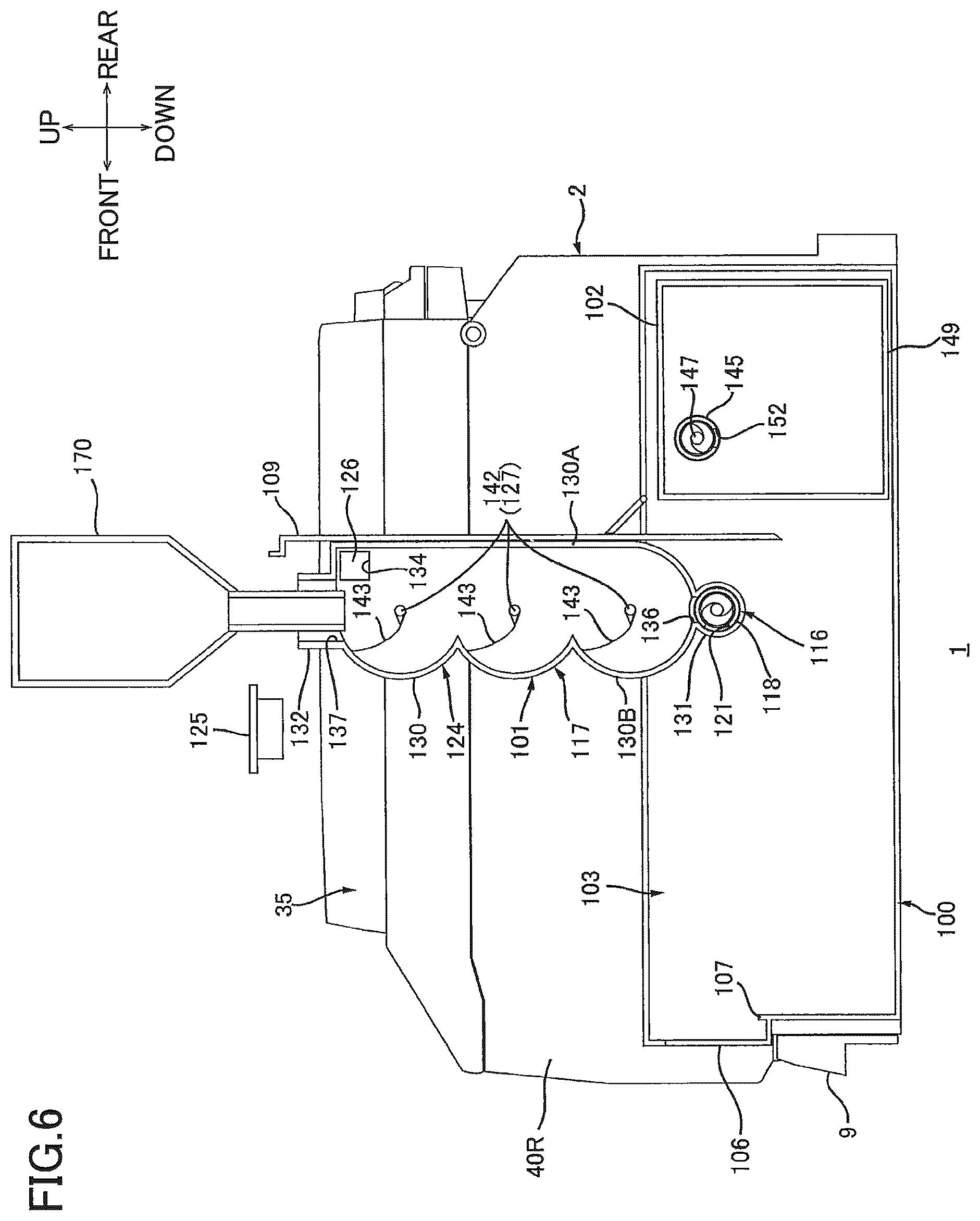 Patent US12386285 Figure 6 – Image forming apparatus capable of facilitating toner replenishment to toner supply unit