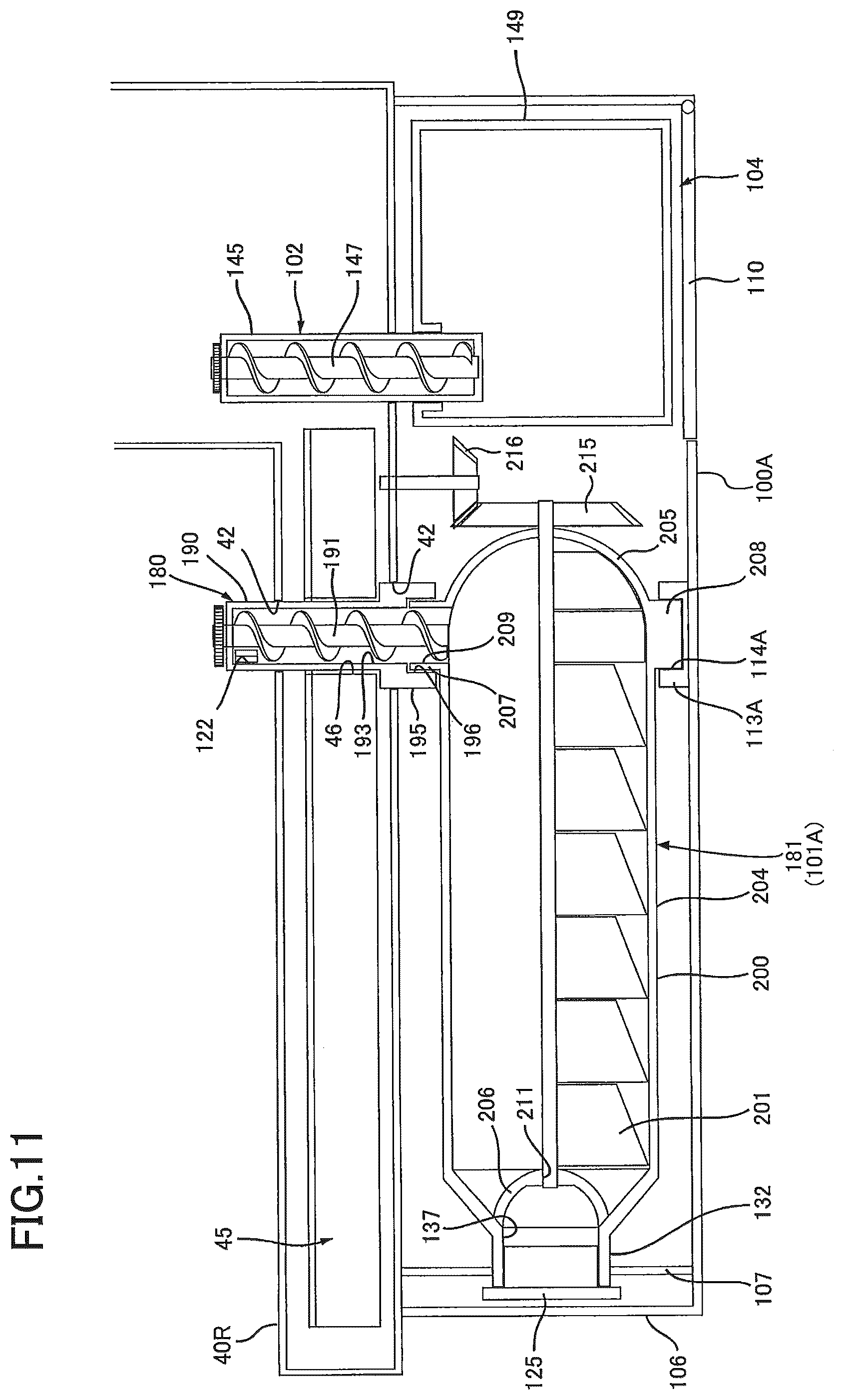 Patent US12386285 Figure 11 – Image forming apparatus capable of facilitating toner replenishment to toner supply unit