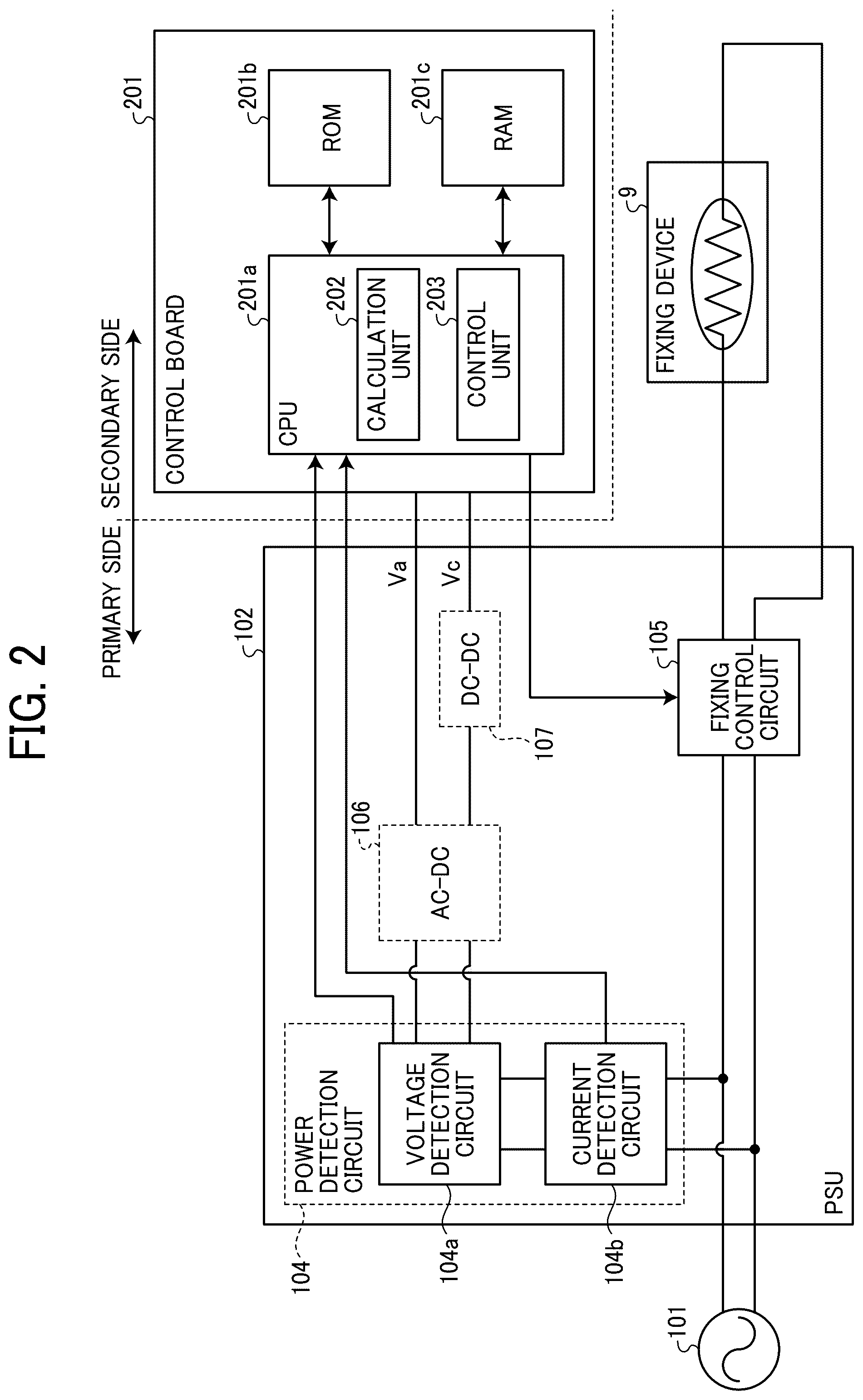 Patent US12386299 Figure 2 – Power control apparatus, image forming apparatus, power control method, and non-transitory computer-executable medium