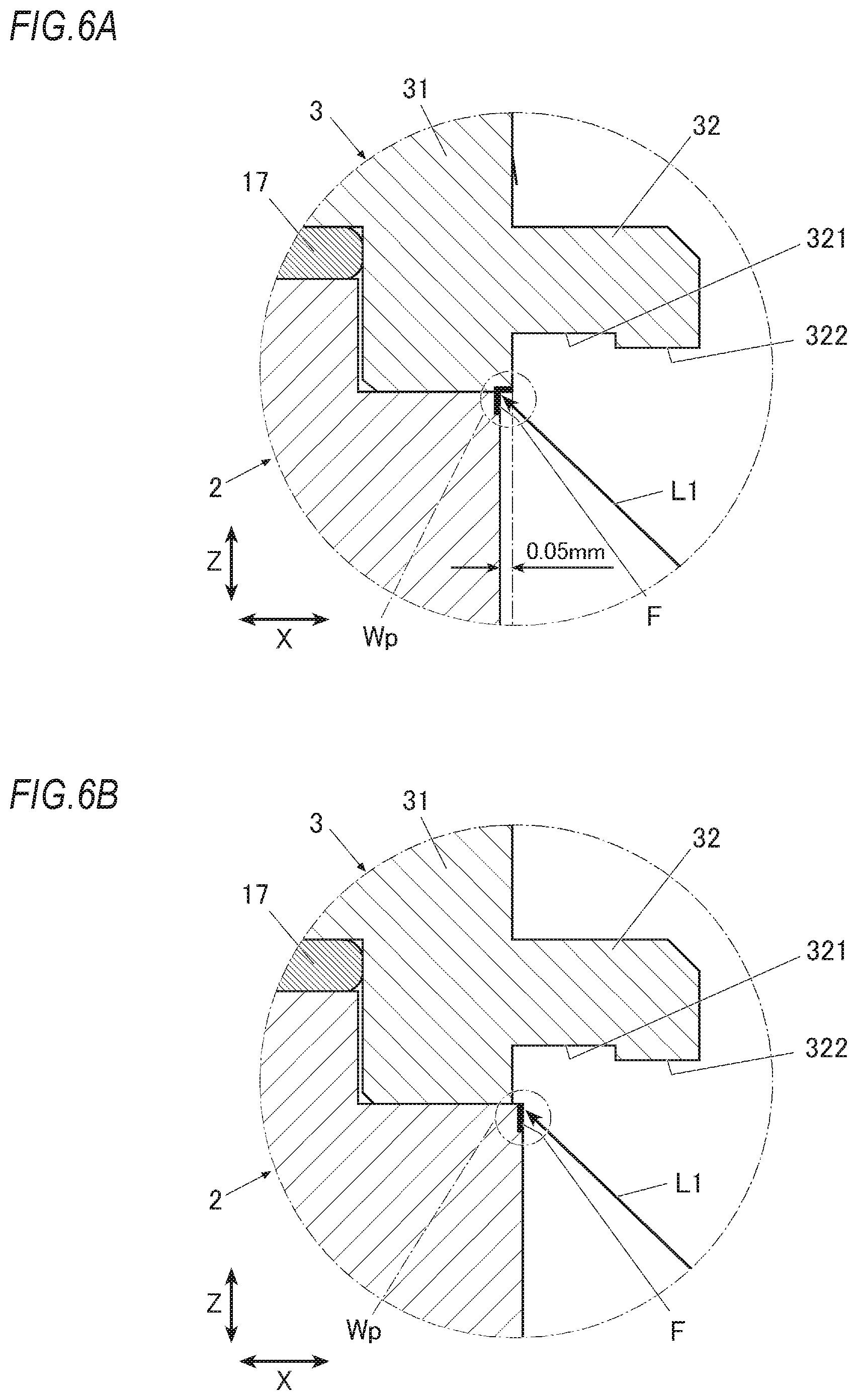 Patent US12386315 Figure 6 – Case and timepiece