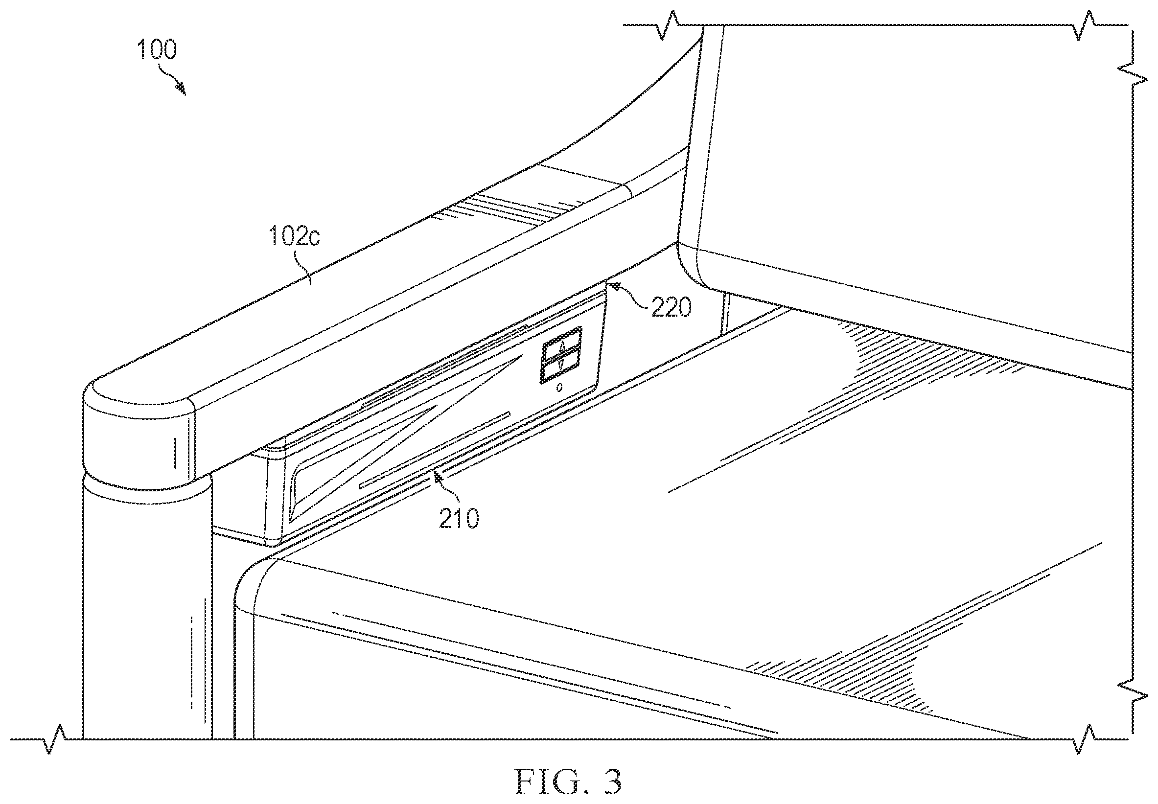Patent US12386371 Figure 3 – Managing temperature control of a heating element of an outdoor furniture piece