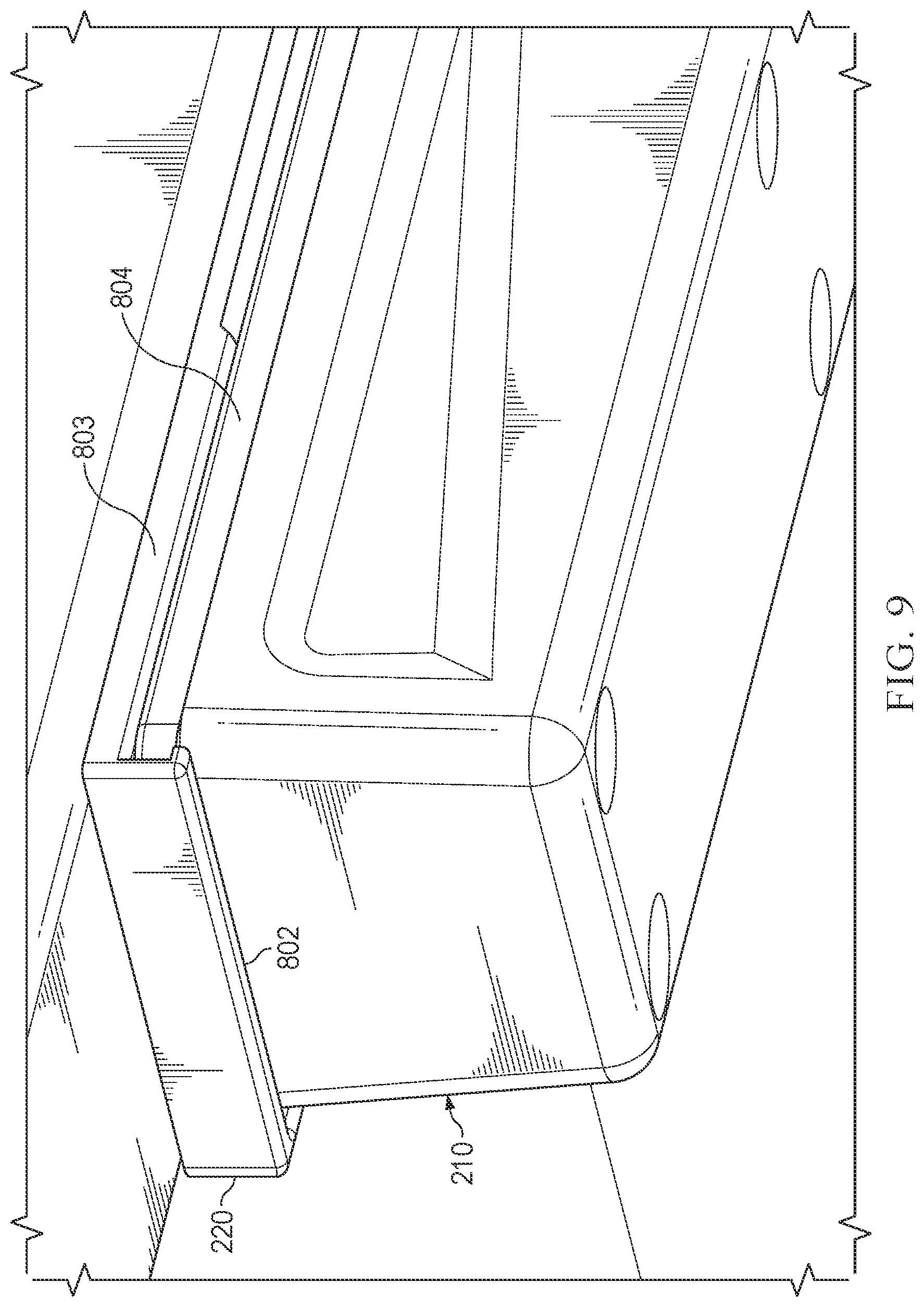 Patent US12386371 Figure 9 – Managing temperature control of a heating element of an outdoor furniture piece