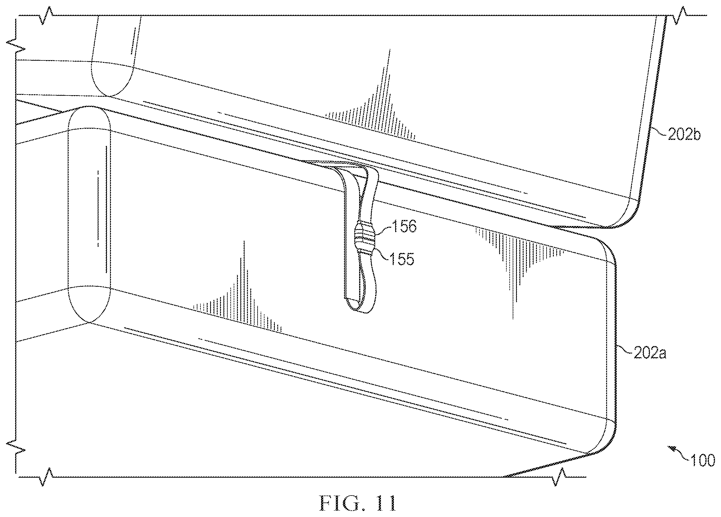 Patent US12386371 Figure 11 – Managing temperature control of a heating element of an outdoor furniture piece