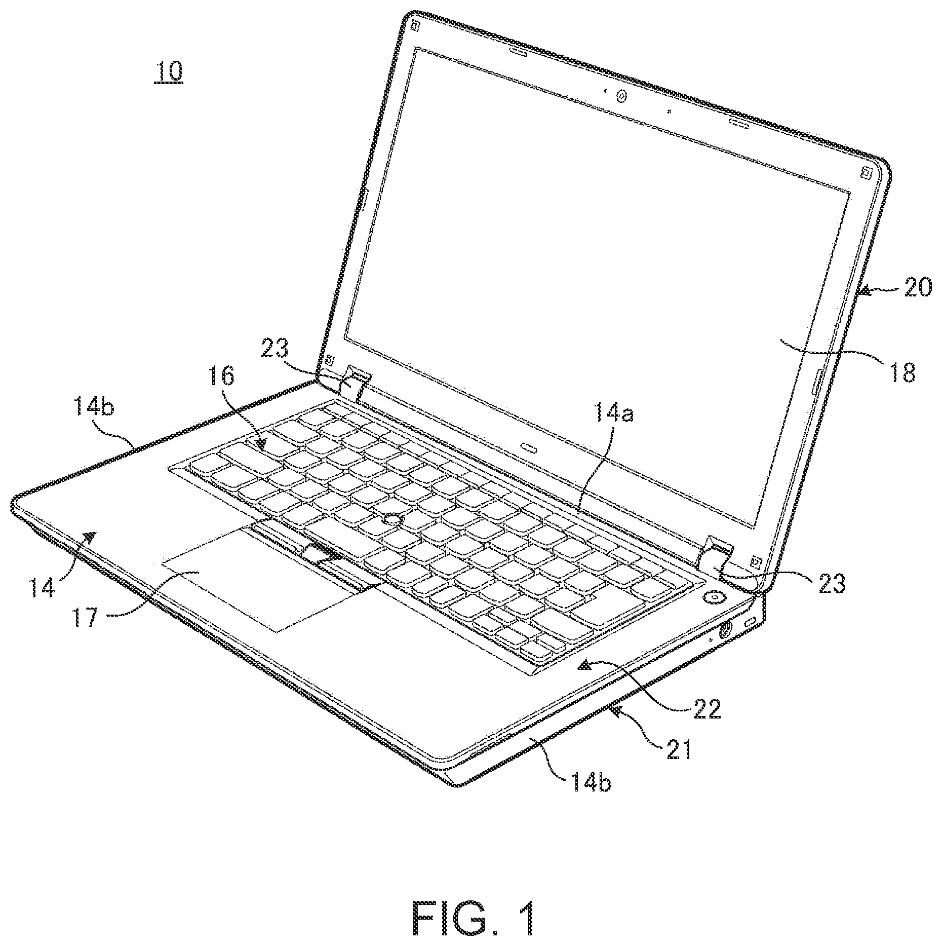 Patent US12386386 Figure 1 – Electronic apparatus capable of detecting unauthorized removal of screws from chassis
