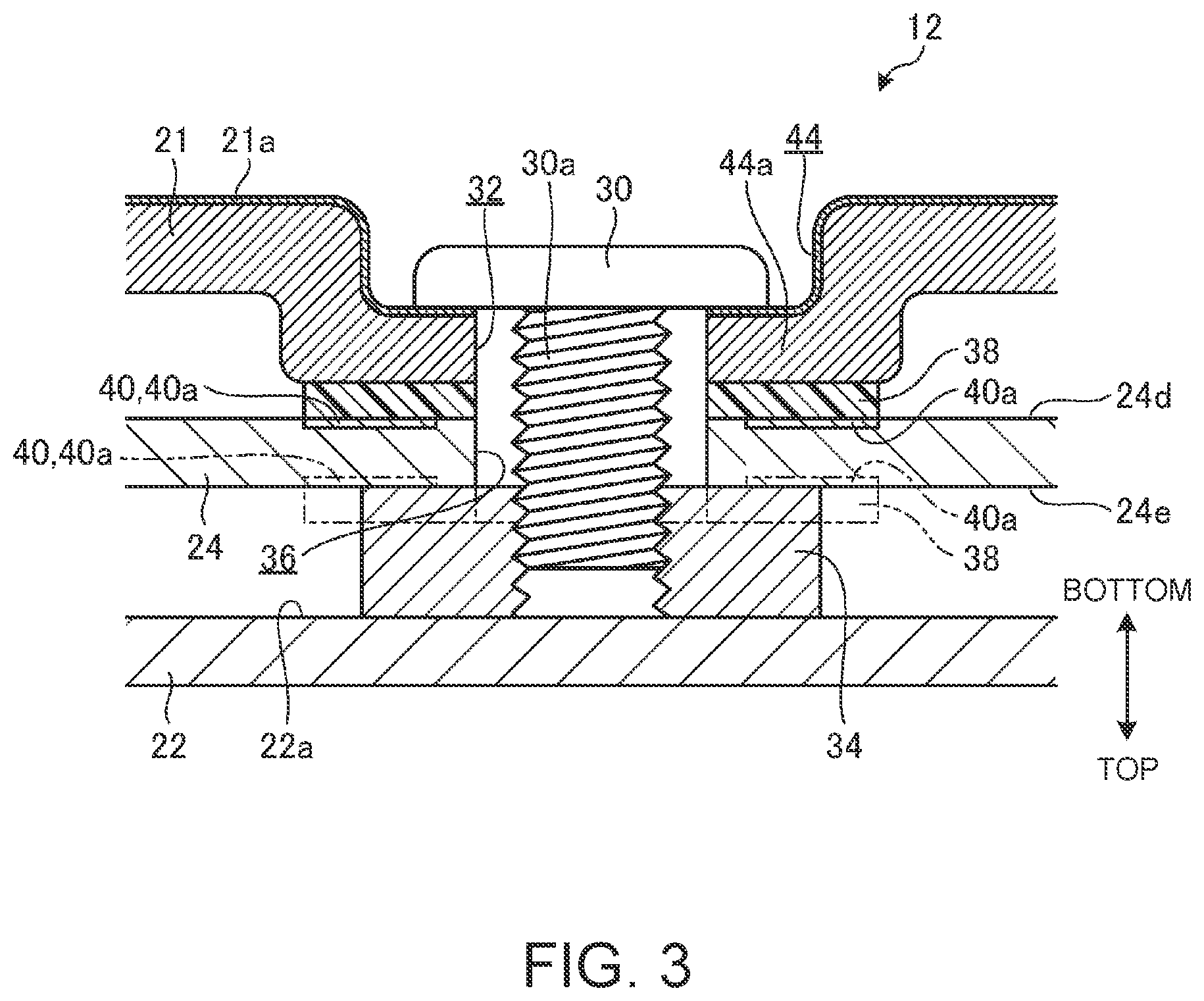 Patent US12386386 Figure 3 – Electronic apparatus capable of detecting unauthorized removal of screws from chassis