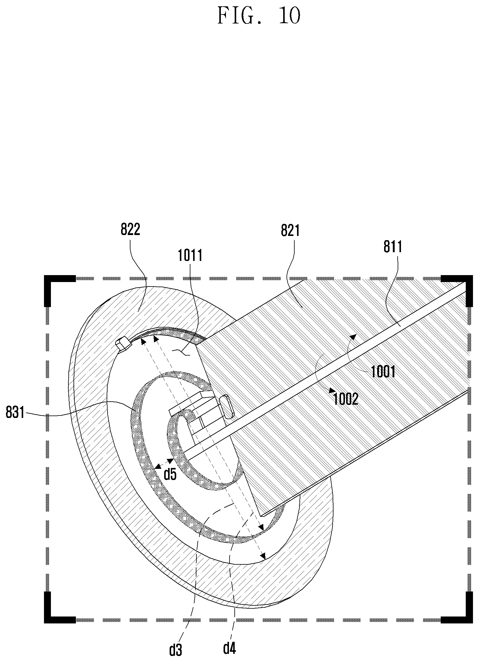 Patent US12386393 Figure 11 – Electronic device comprising rollable display