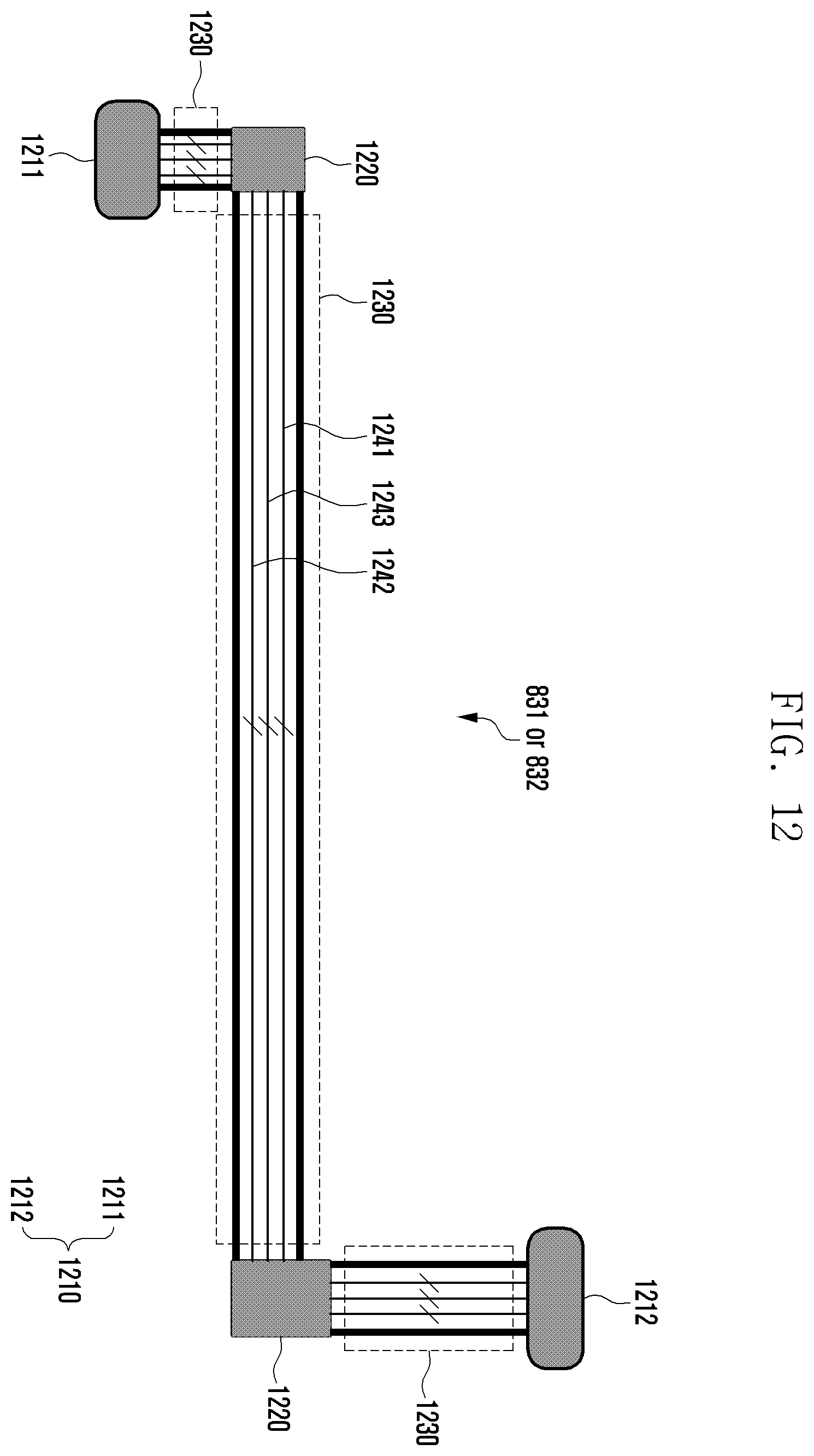 Patent US12386393 Figure 14 – Electronic device comprising rollable display