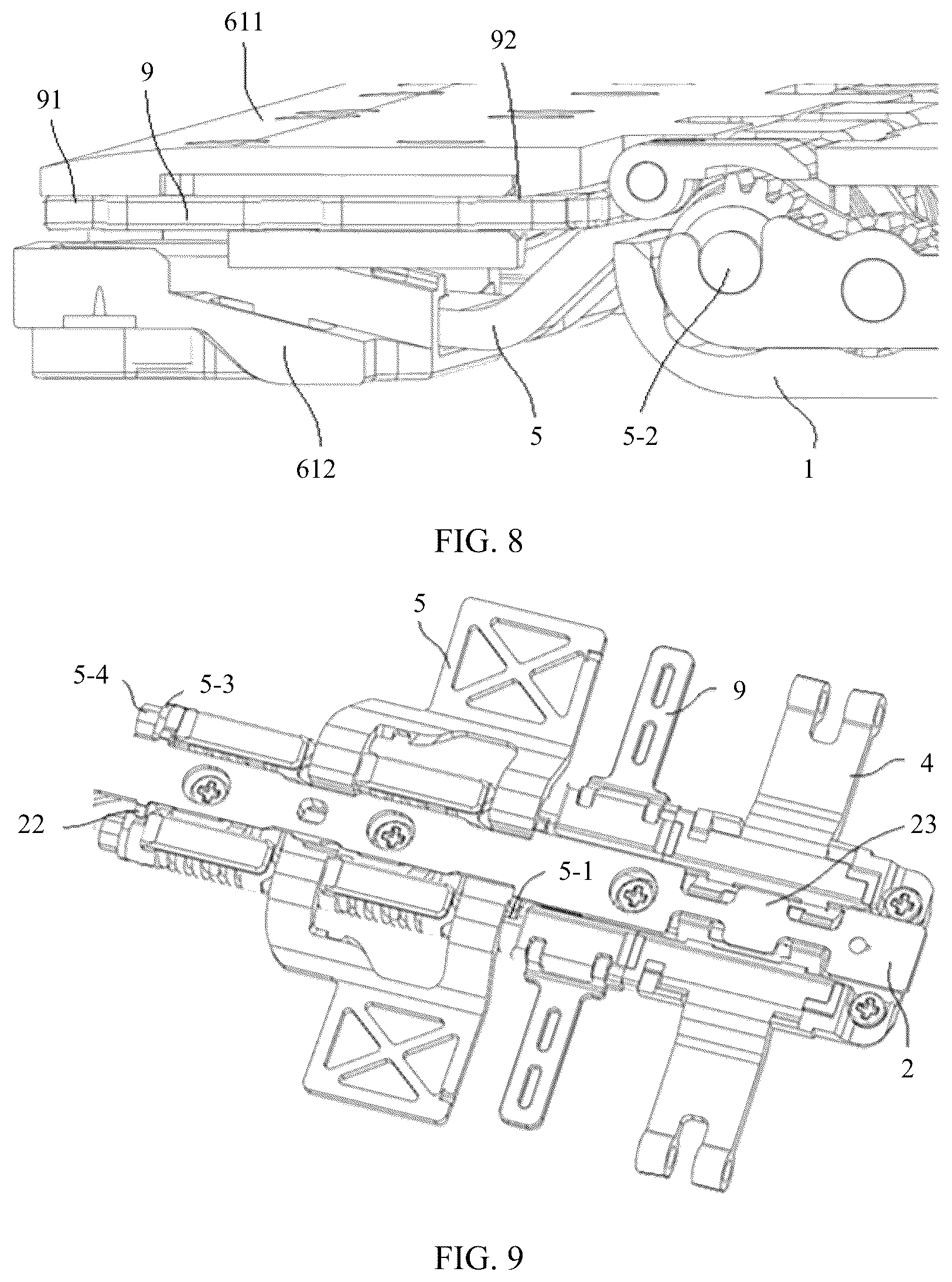 Patent US12386399 Figure 7 – Main swing arm, rotating shaft mechanism, and foldable mobile terminal
