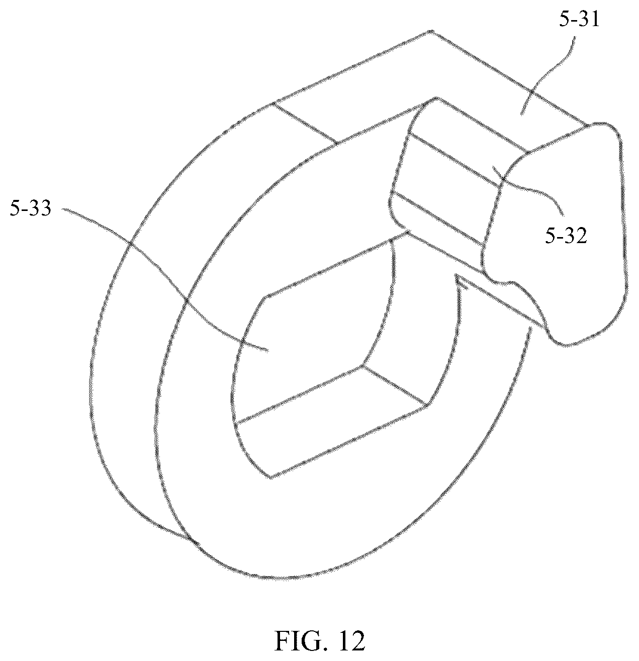 Patent US12386399 Figure 9 – Main swing arm, rotating shaft mechanism, and foldable mobile terminal