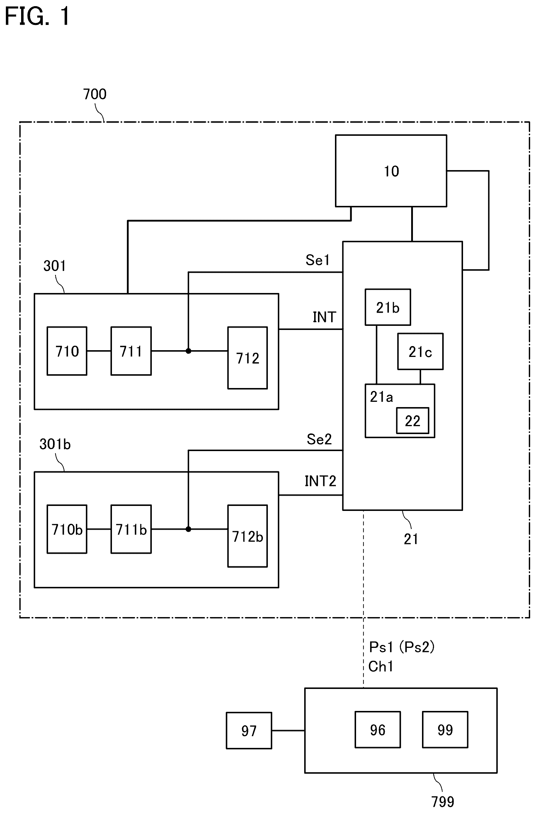 Patent US12386411 Figure 1 – Control device and data processing system