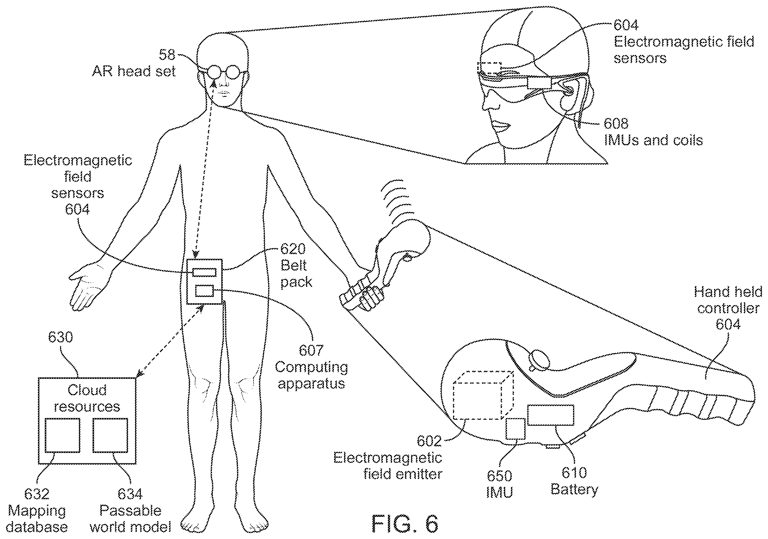 Patent US12386417 Figure 9 – Systems and methods for augmented reality