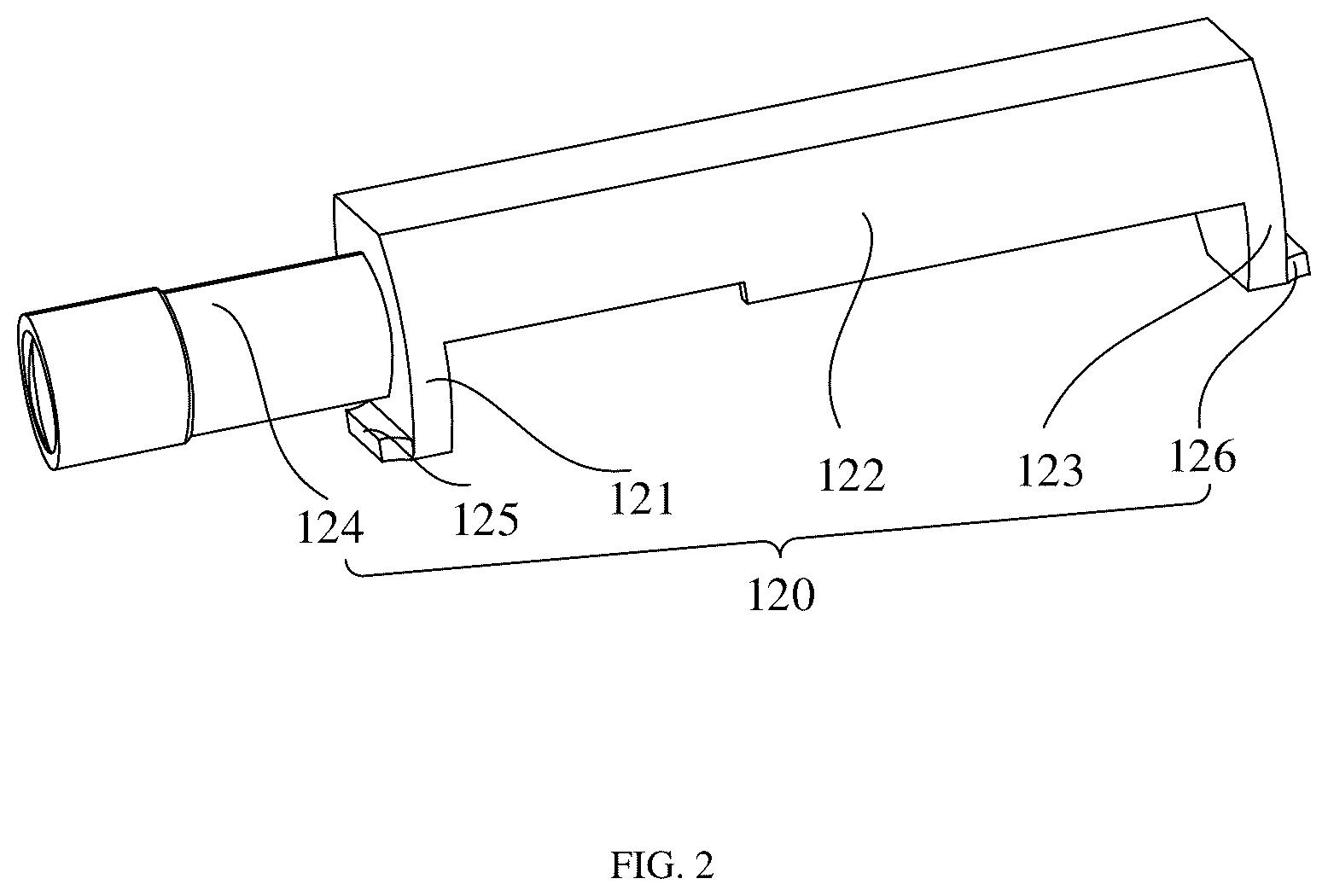 Patent US12386438 Figure 2 – Electronic stylus and electronic device