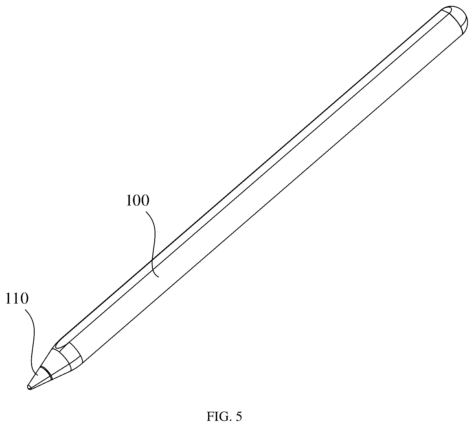 Patent US12386438 Figure 5 – Electronic stylus and electronic device