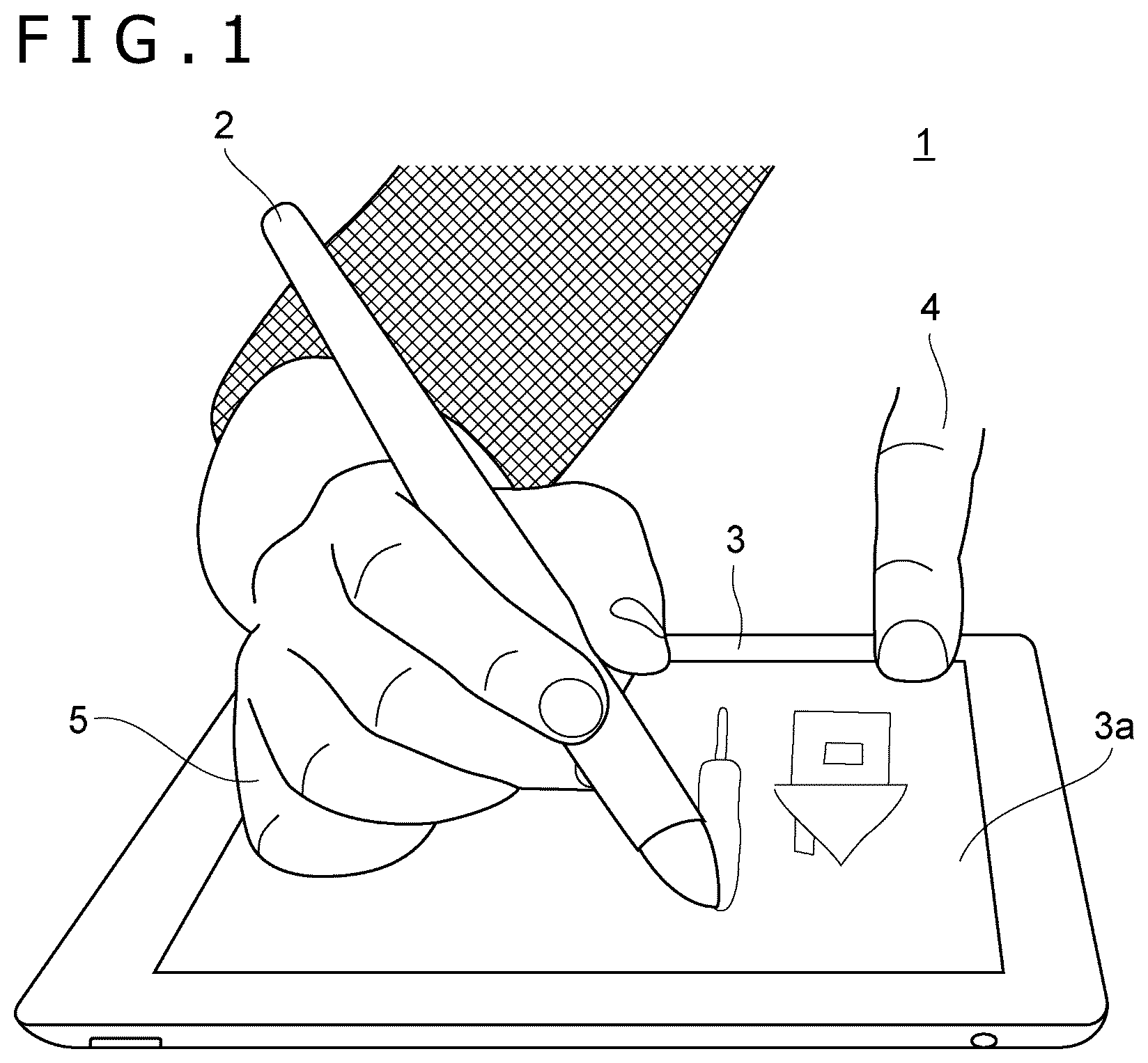Patent US12386460 Figure 1 – Position detection circuit, position detection system, and position detection method in which output of touch position is temporarily inhibited