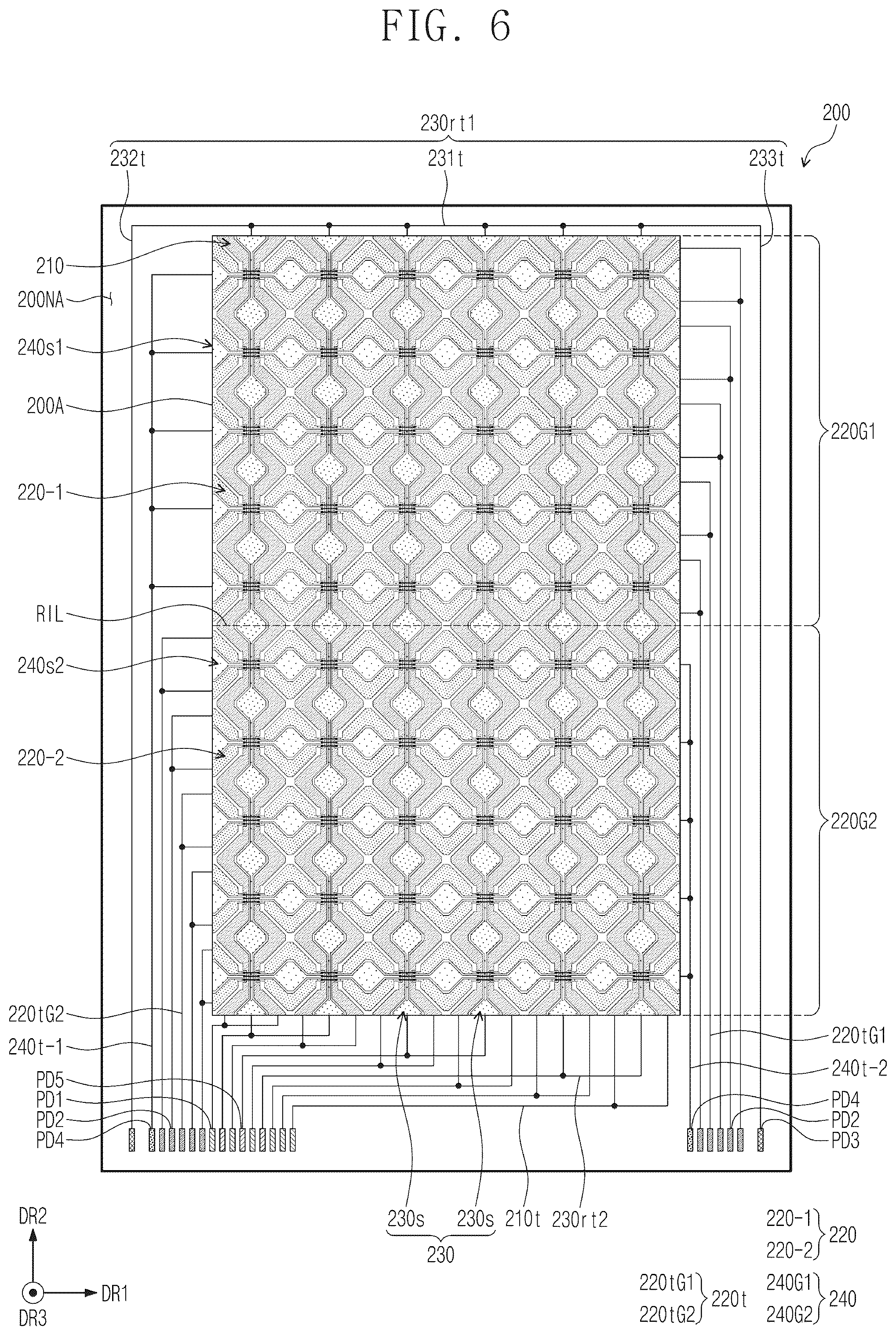 Patent US12386467 Figure 6 – Electronic device configured to sense a pen