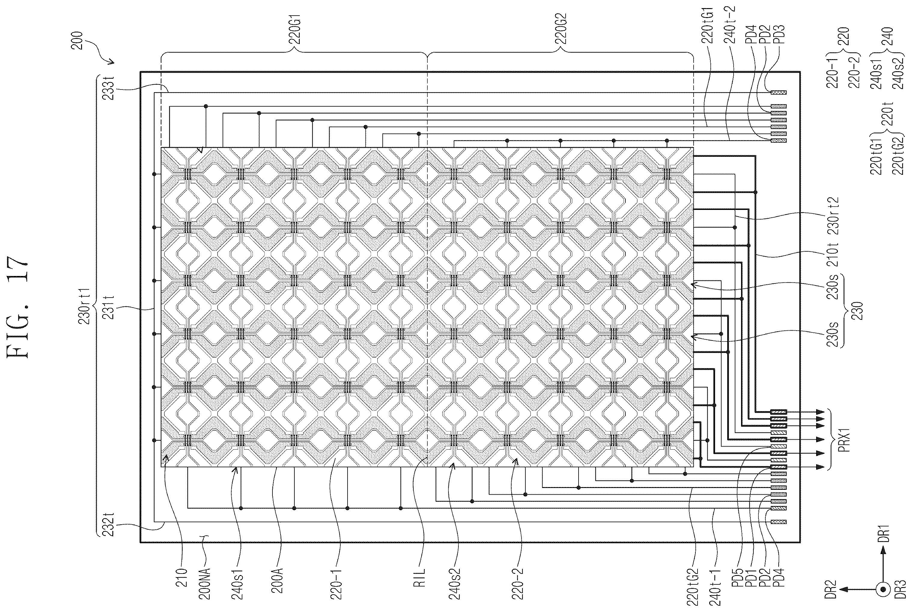 Patent US12386467 Figure 19 – Electronic device configured to sense a pen