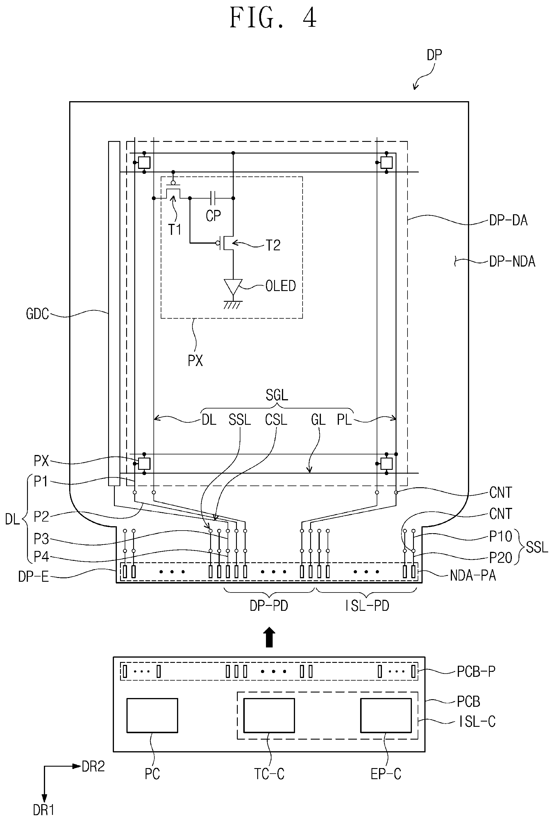 Patent US12386469 Figure 3 – Input sensor and display device including the same