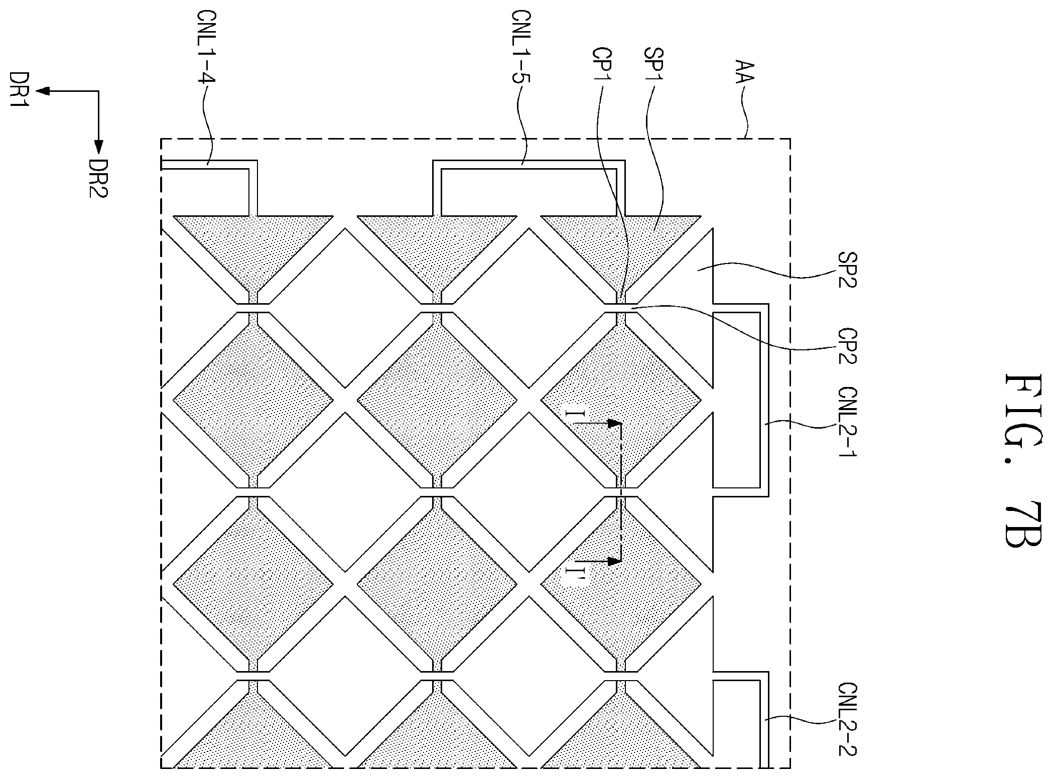 Patent US12386469 Figure 8 – Input sensor and display device including the same