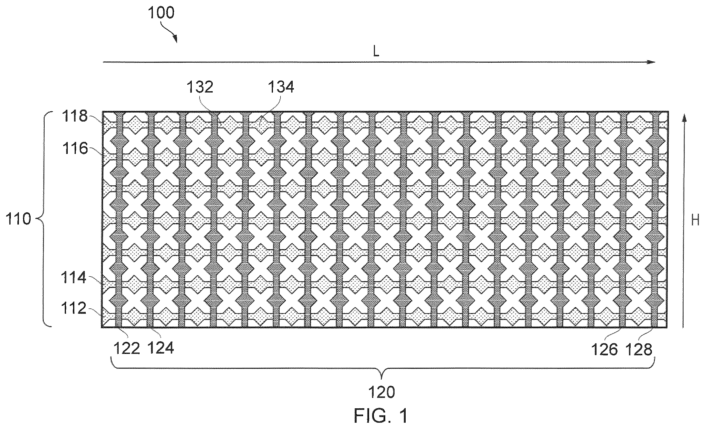 Patent US12386472 — Capacitive touch screens — Figure 1