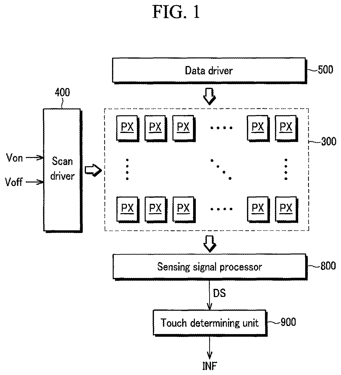 Patent US12386474 Figure 1 – Touch sensible organic light emitting device