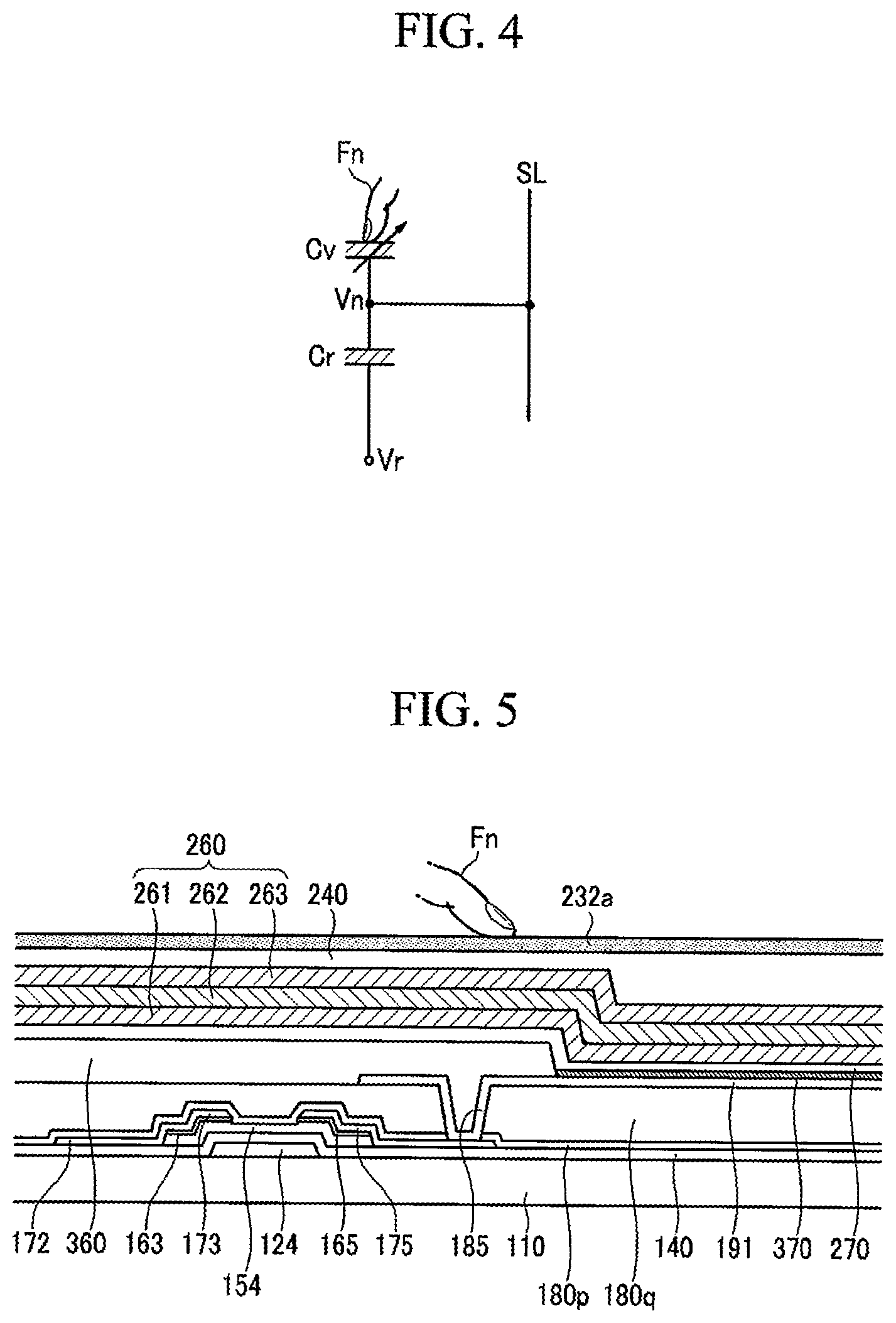 Patent US12386474 Figure 4 – Touch sensible organic light emitting device
