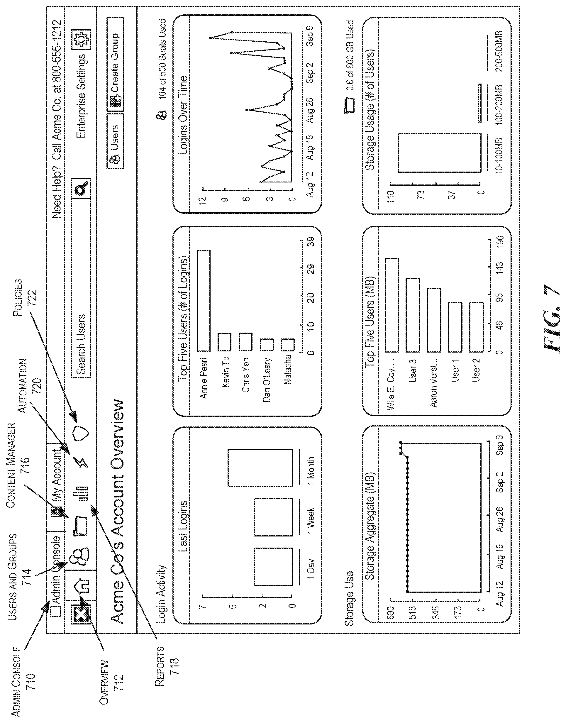 Patent US12386475 Figure 6 – System and methods for configuring event-based automation in cloud-based collaboration platforms