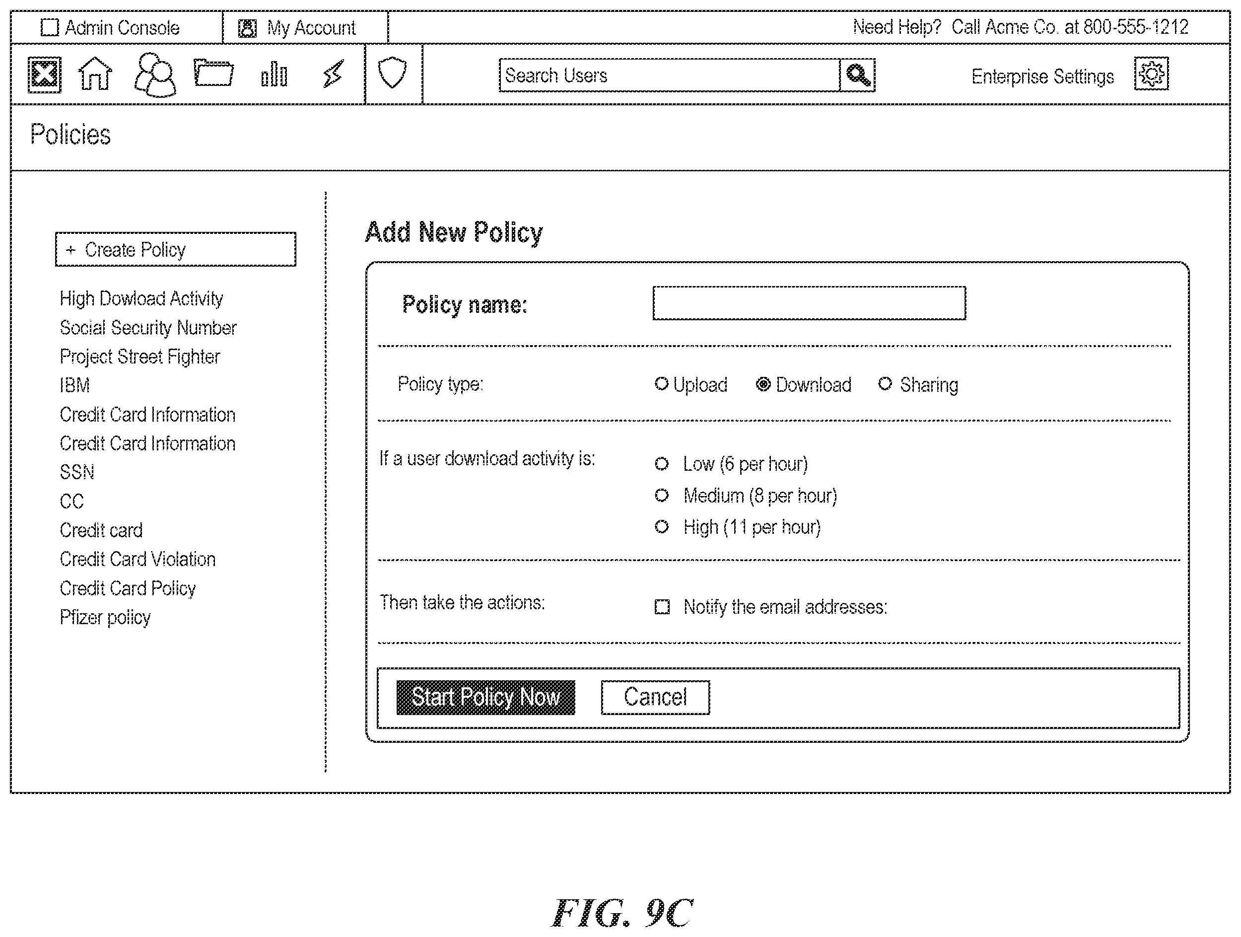 Patent US12386475 Figure 12 – System and methods for configuring event-based automation in cloud-based collaboration platforms