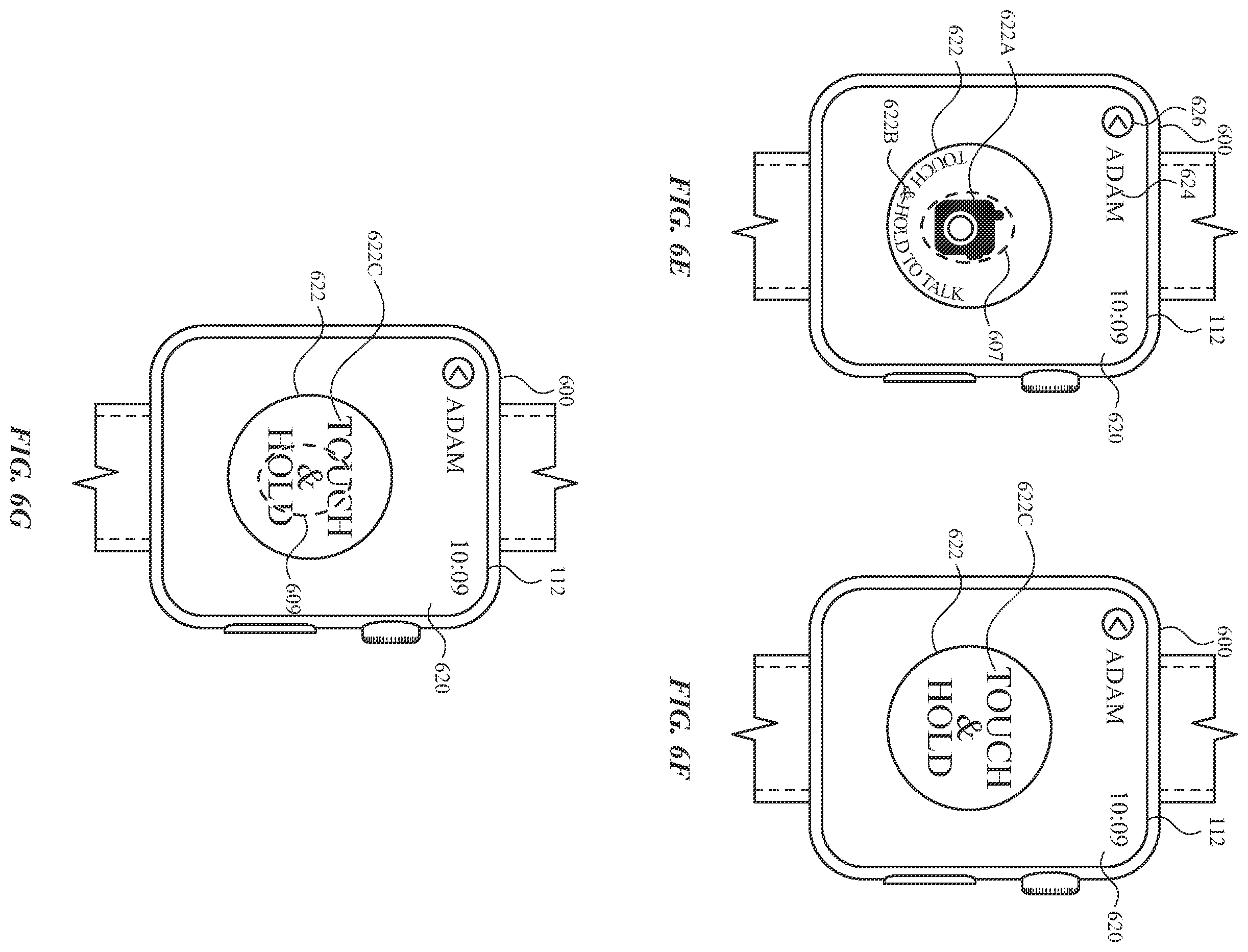 Patent US12386482 Figure 17 – User interfaces for electronic voice communications