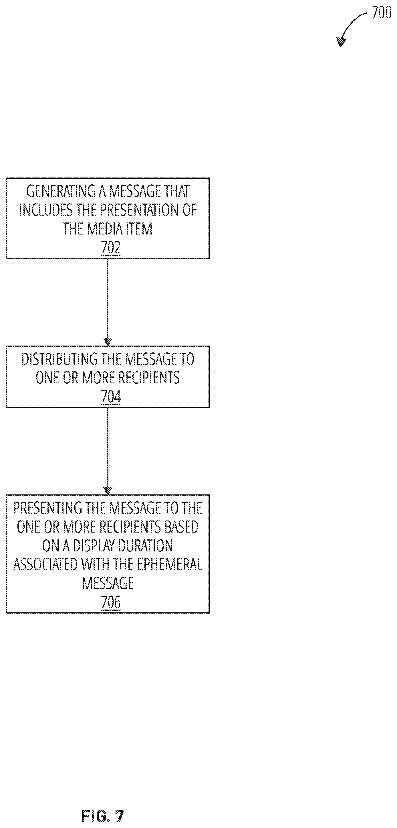 Patent US12386485 Figure 7 – Encoded image based messaging system