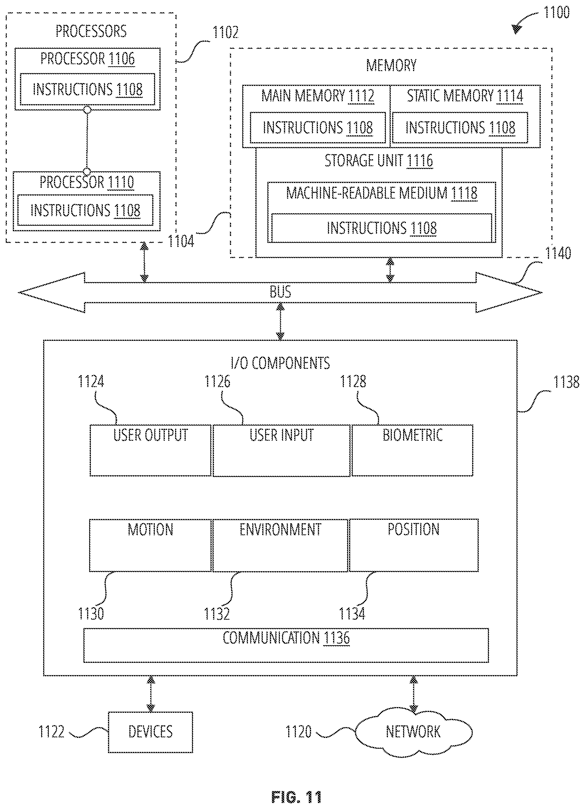 Patent US12386485 Figure 11 – Encoded image based messaging system