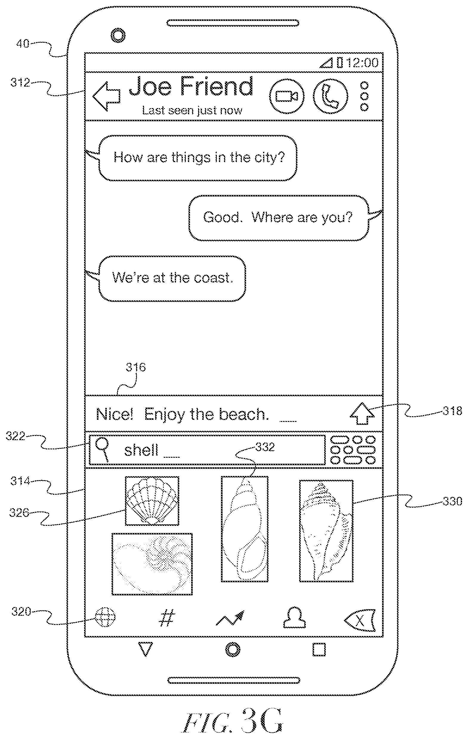 Patent US12386503 Figure 13 – Methods and systems for positioning animated images within a dynamic keyboard interface