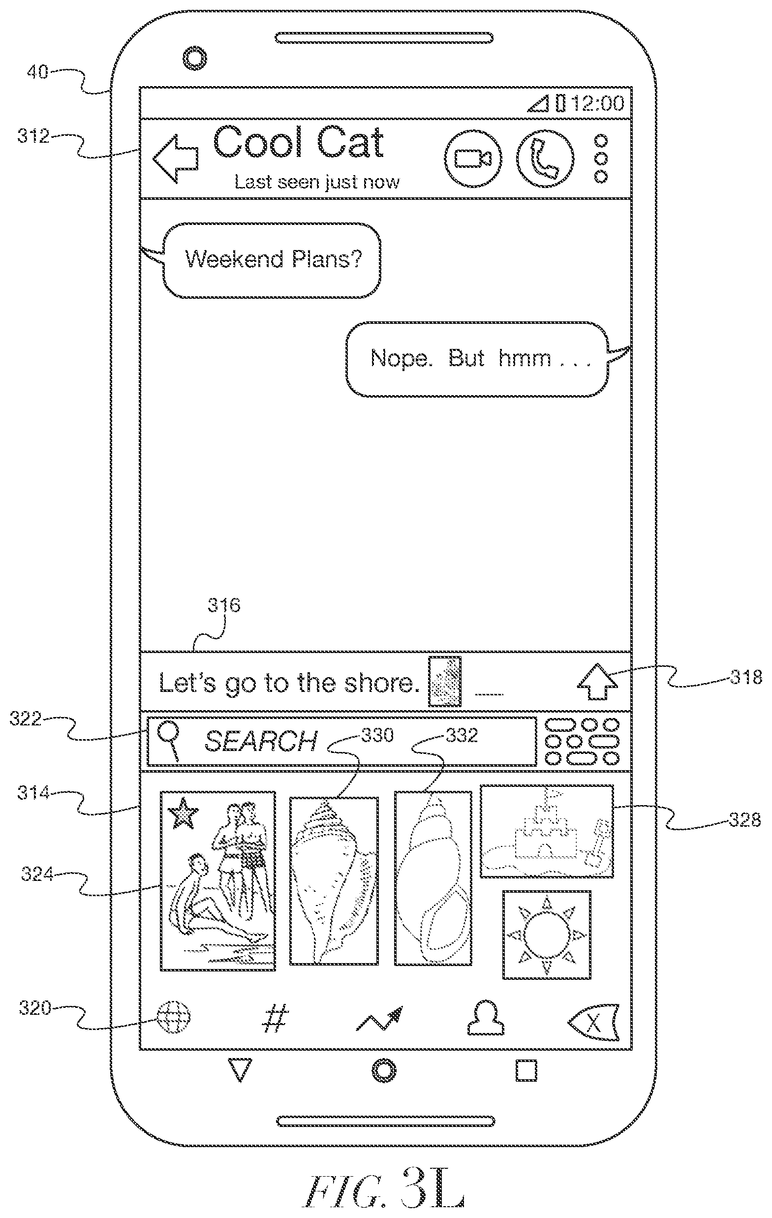 Patent US12386503 Figure 18 – Methods and systems for positioning animated images within a dynamic keyboard interface