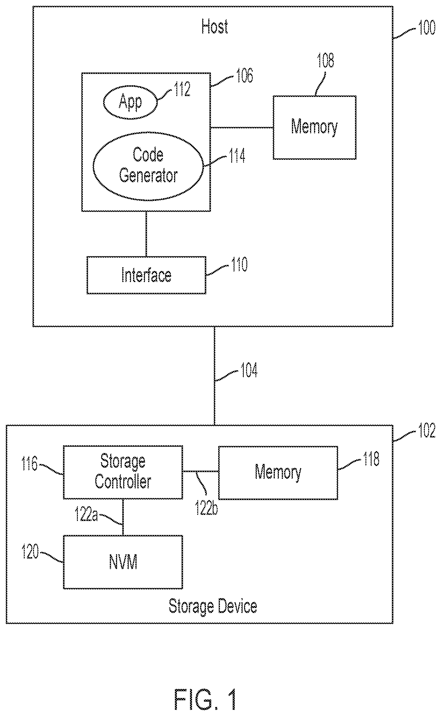 Patent US12386508 Figure 1 – Systems and methods for cache management of a storage device