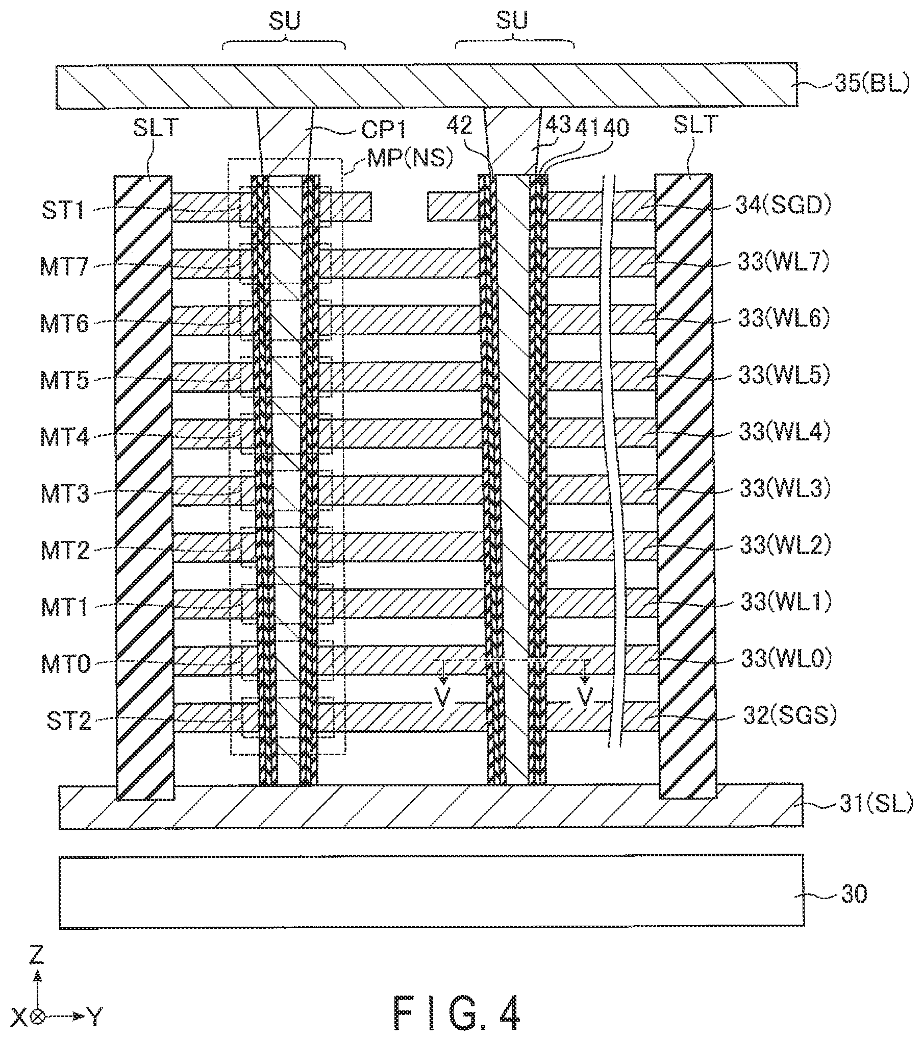 Patent US12386528 Figure 4 – Semiconductor memory device controlling erase operation