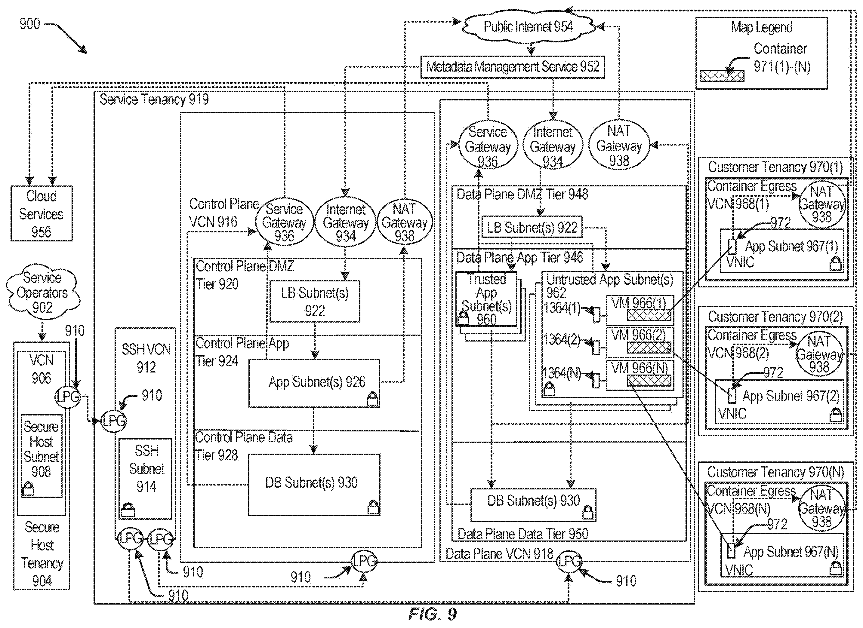 Patent US12386537 Figure 9 – Zone segment drive management