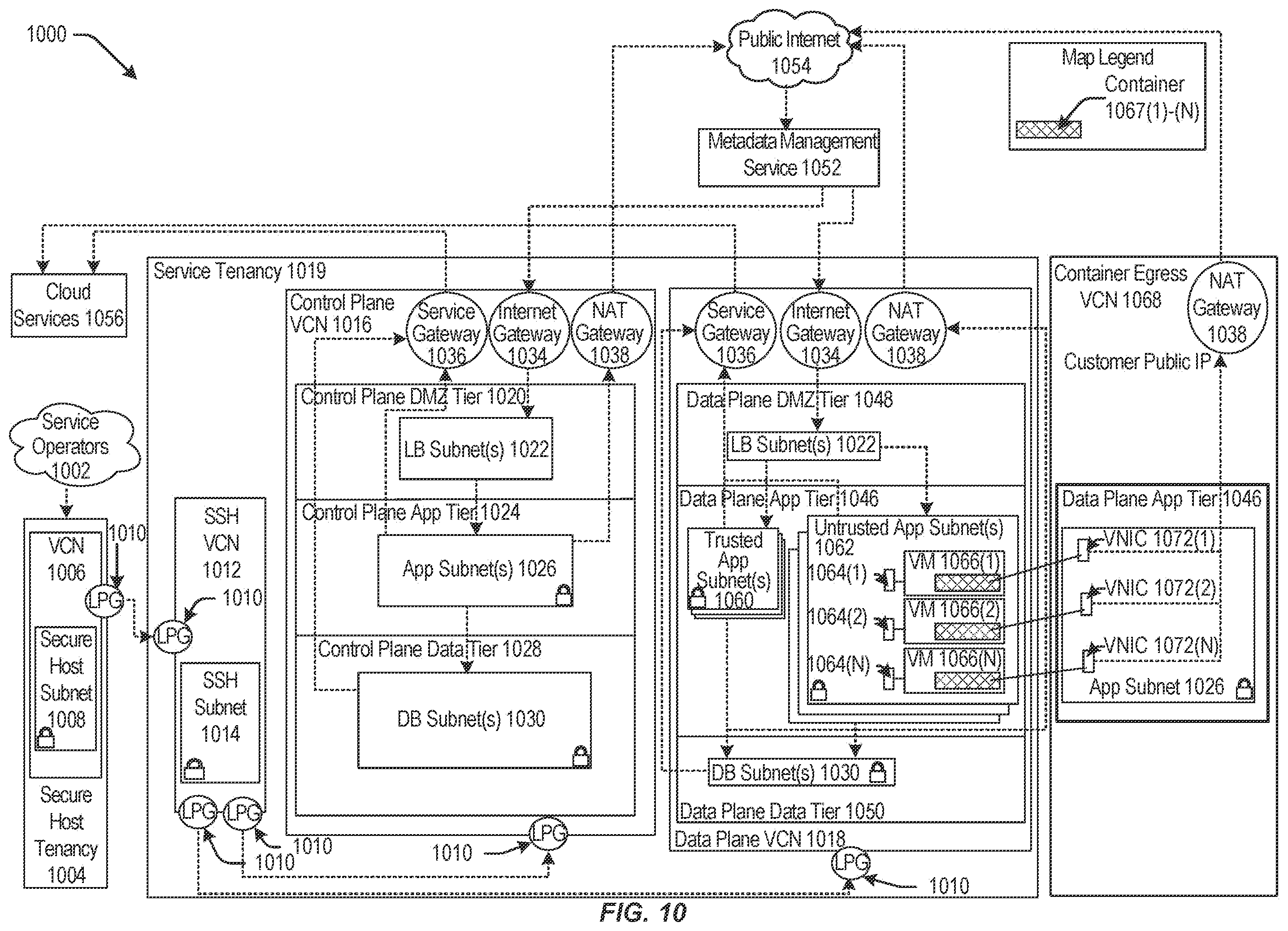 Patent US12386537 Figure 10 – Zone segment drive management