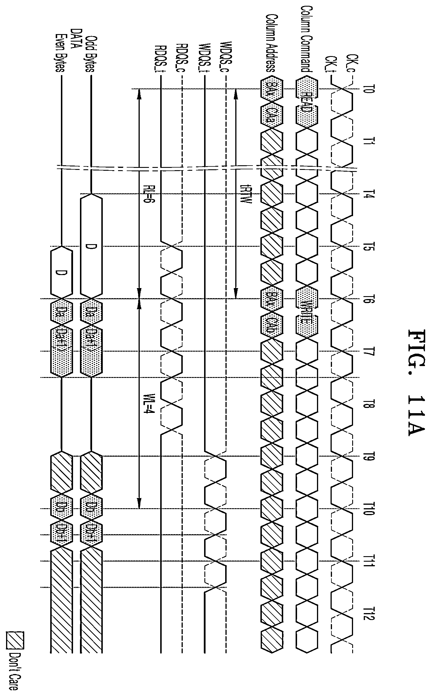 Patent US12386545 Figure 11 – Memory device for reducing timing parameters and power consumption for internal processing operation and method of implementing the same
