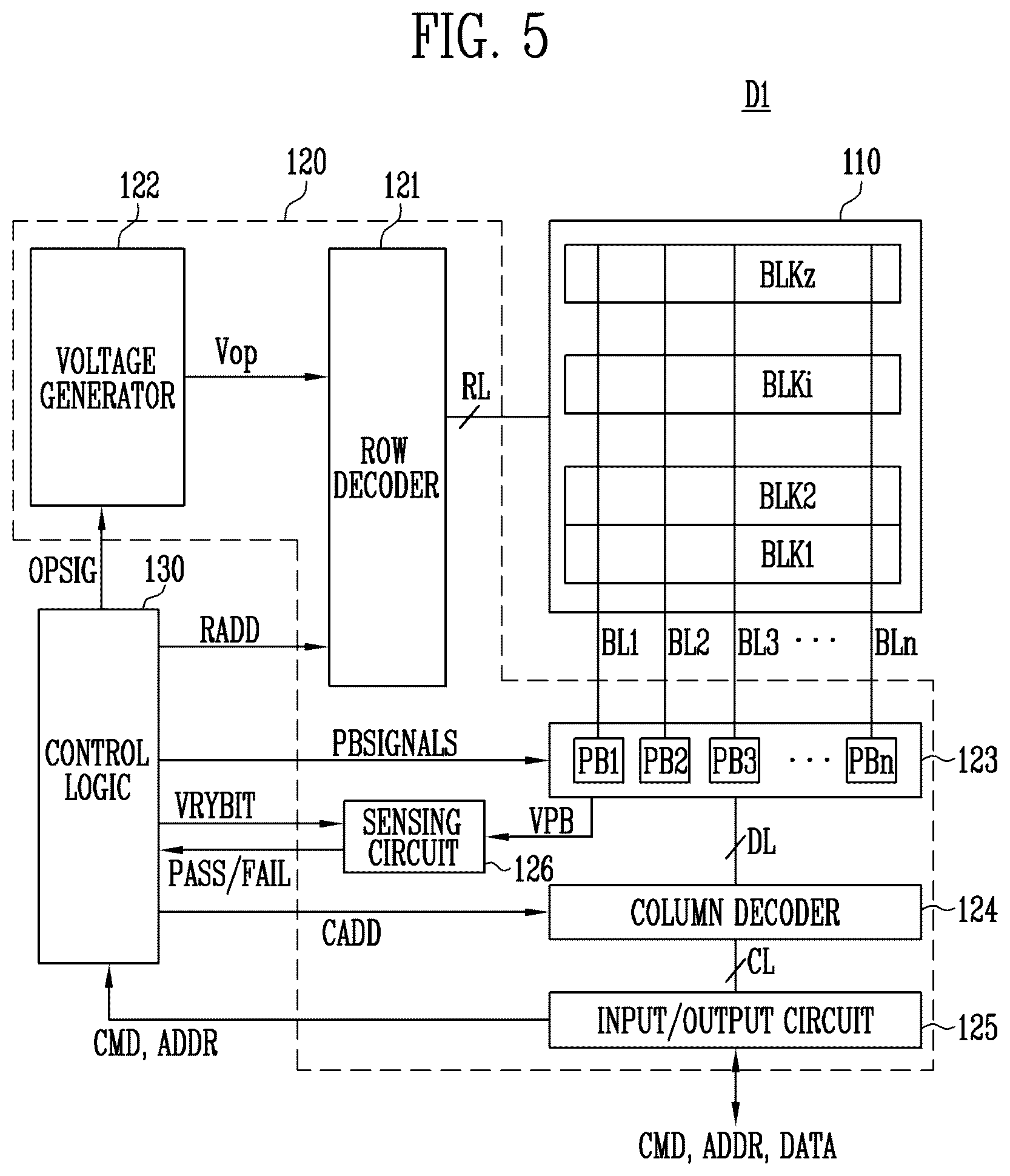 Patent US12386547 Figure 5 – Storage device and operating method for supporting high-speed input/output thereof