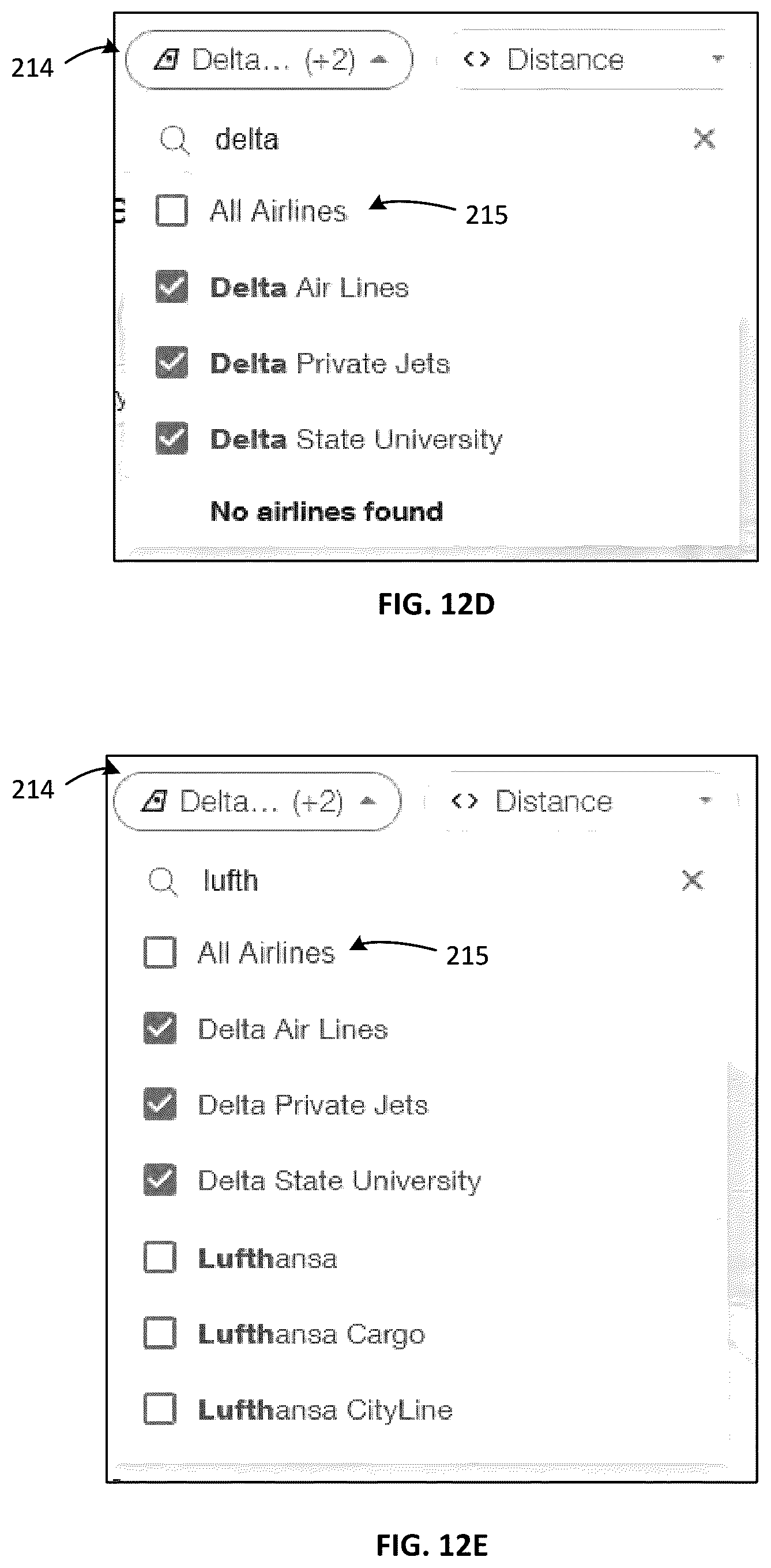 Patent US12386638 Figure 12 – System and method for dynamic display of aircraft emissions data