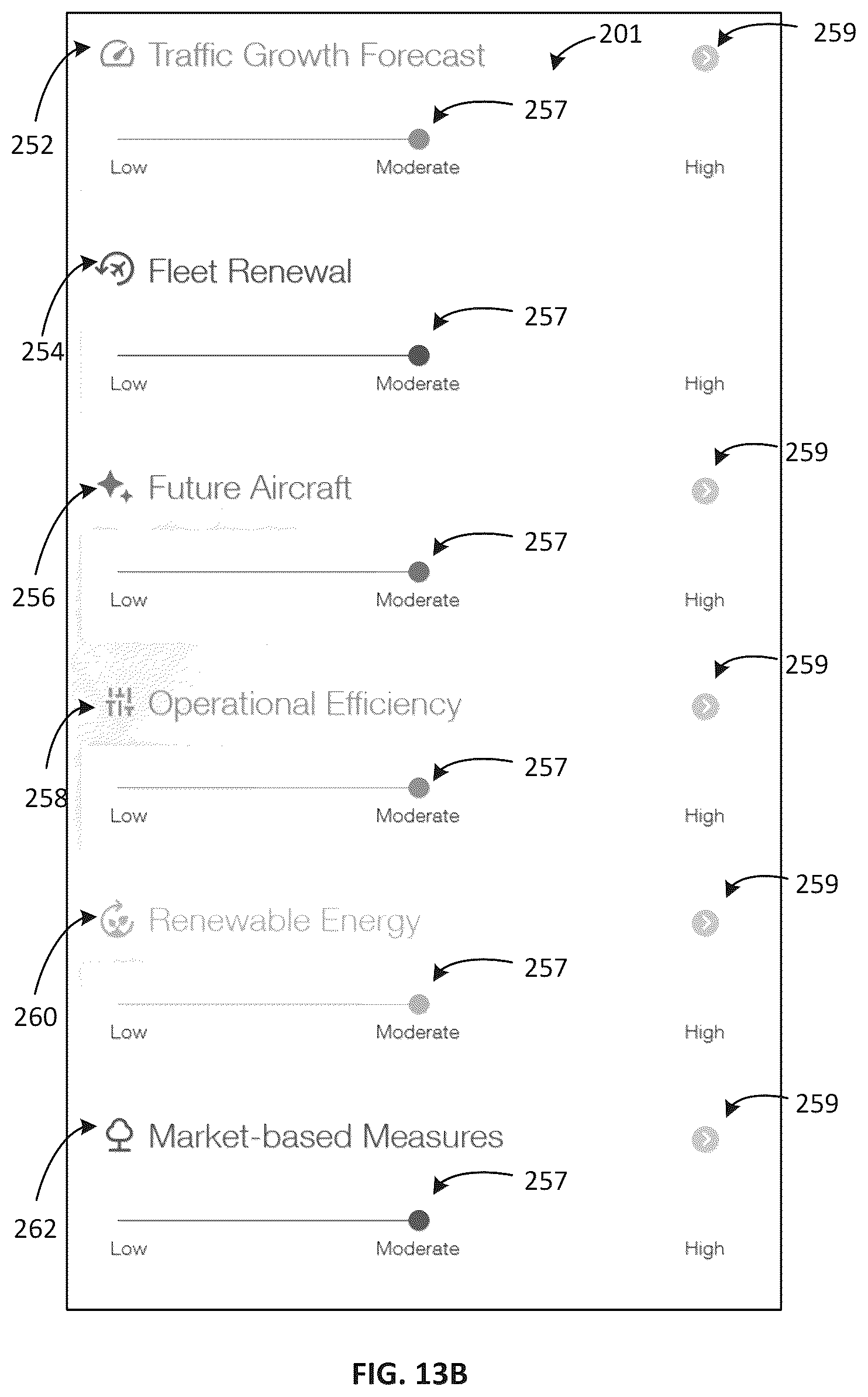 Patent US12386638 Figure 14 – System and method for dynamic display of aircraft emissions data